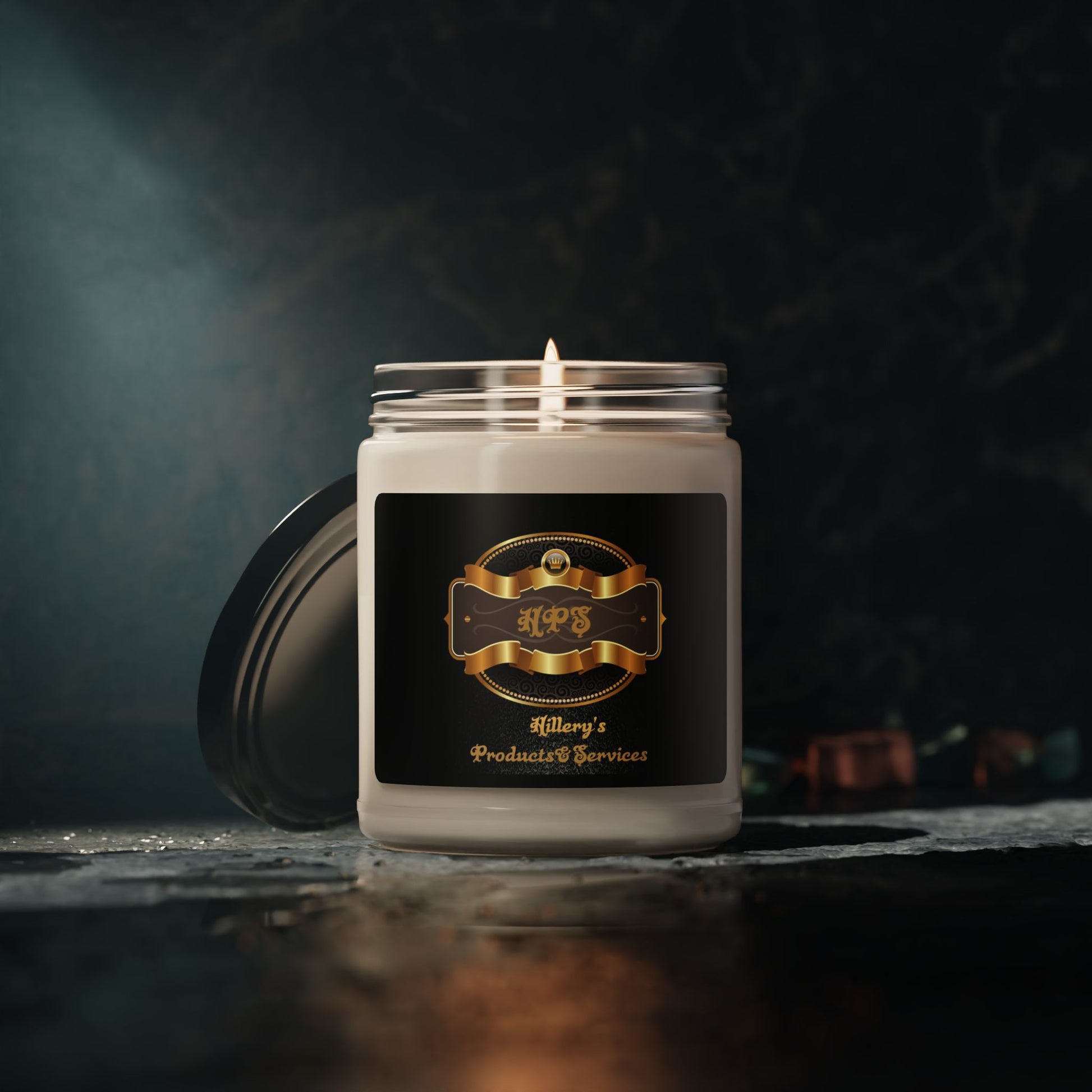 HPS Scented and UnScented Soy Candle, 9oz - Hillery's Products & Services