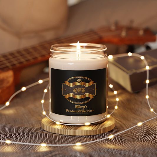 HPS Scented and UnScented Soy Candle, 9oz - Hillery's Products & Services