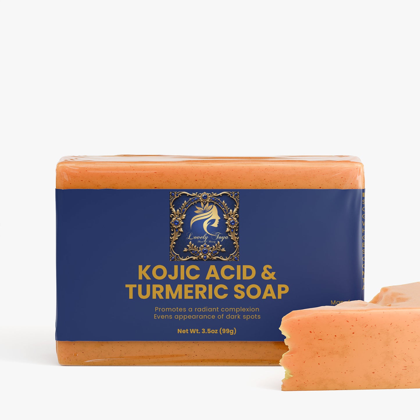 Lovely Toya Kojic Acid & Turmeric Soap - Hillery's Products & Services