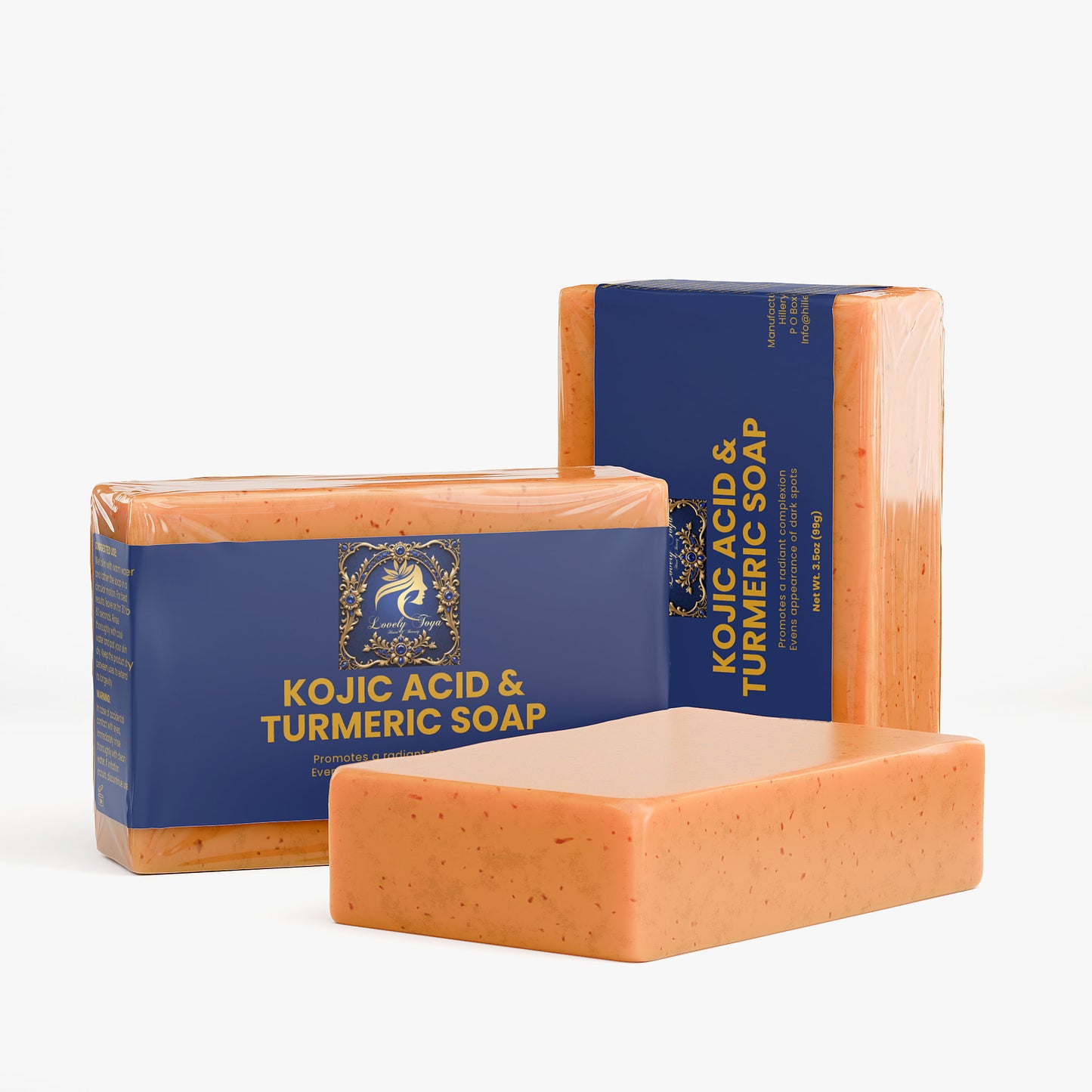 Lovely Toya Kojic Acid & Turmeric Soap - Hillery's Products & Services