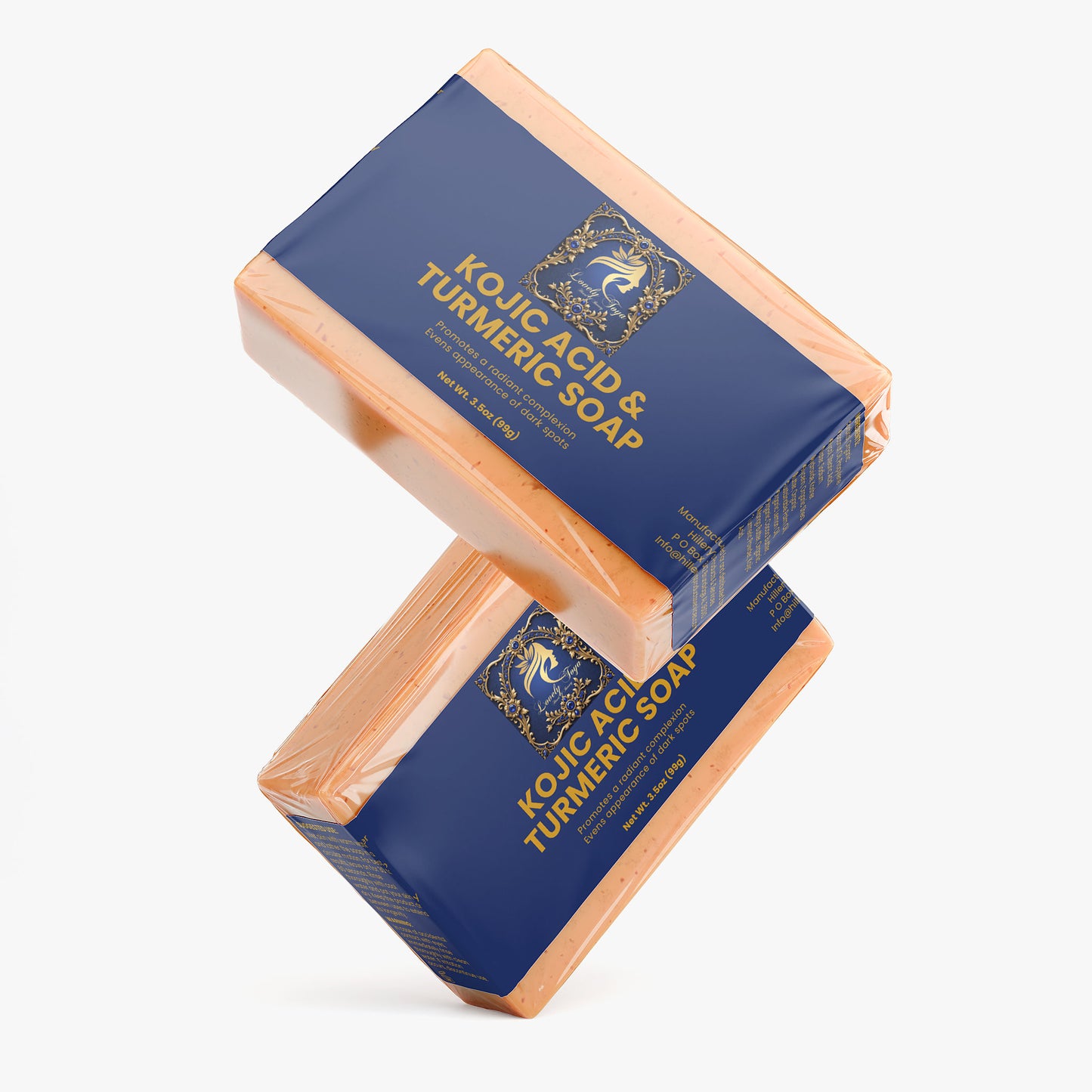 Lovely Toya Kojic Acid & Turmeric Soap - Hillery's Products & Services