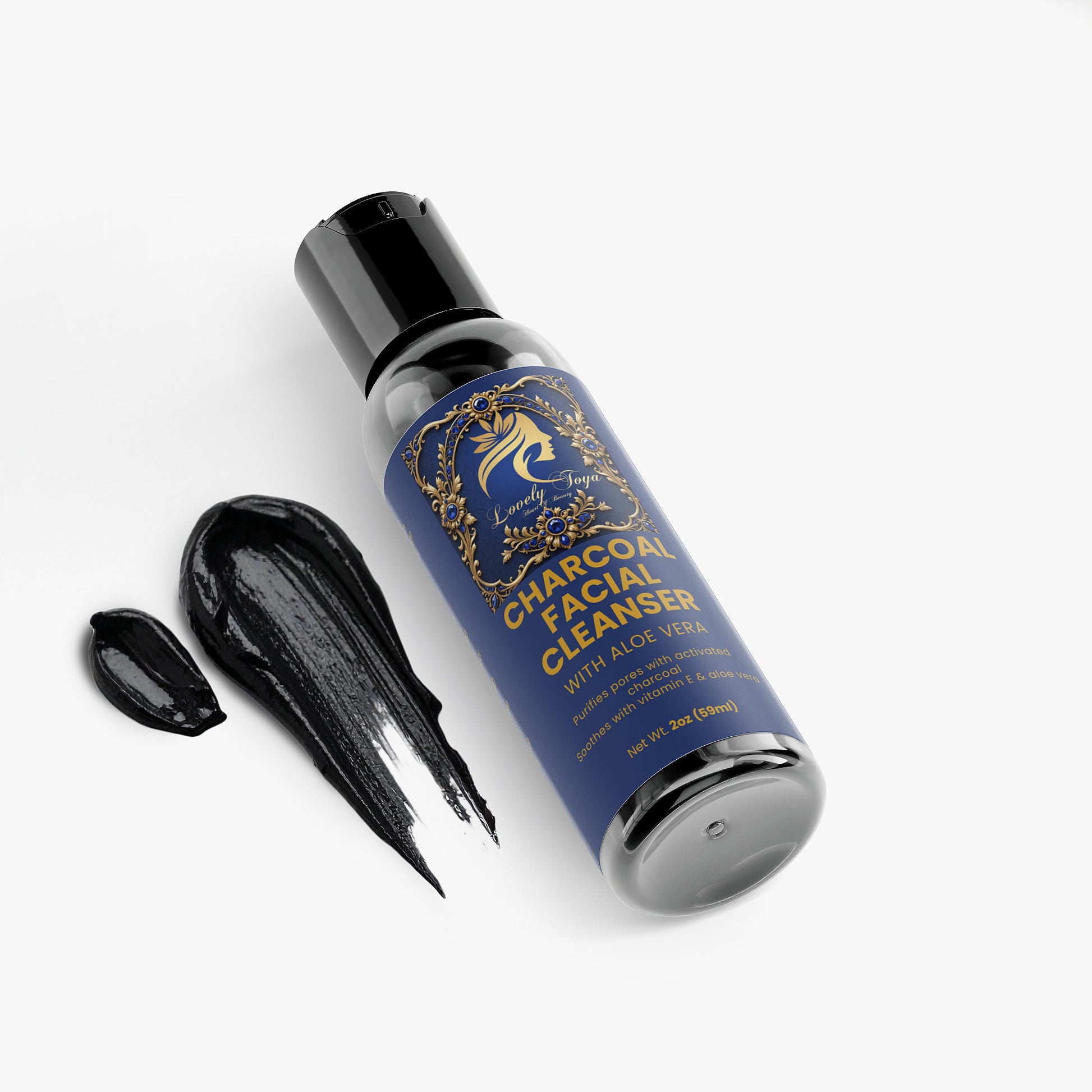 Lovely Toya Charcoal Facial Cleanser - Hillery's Products & Services