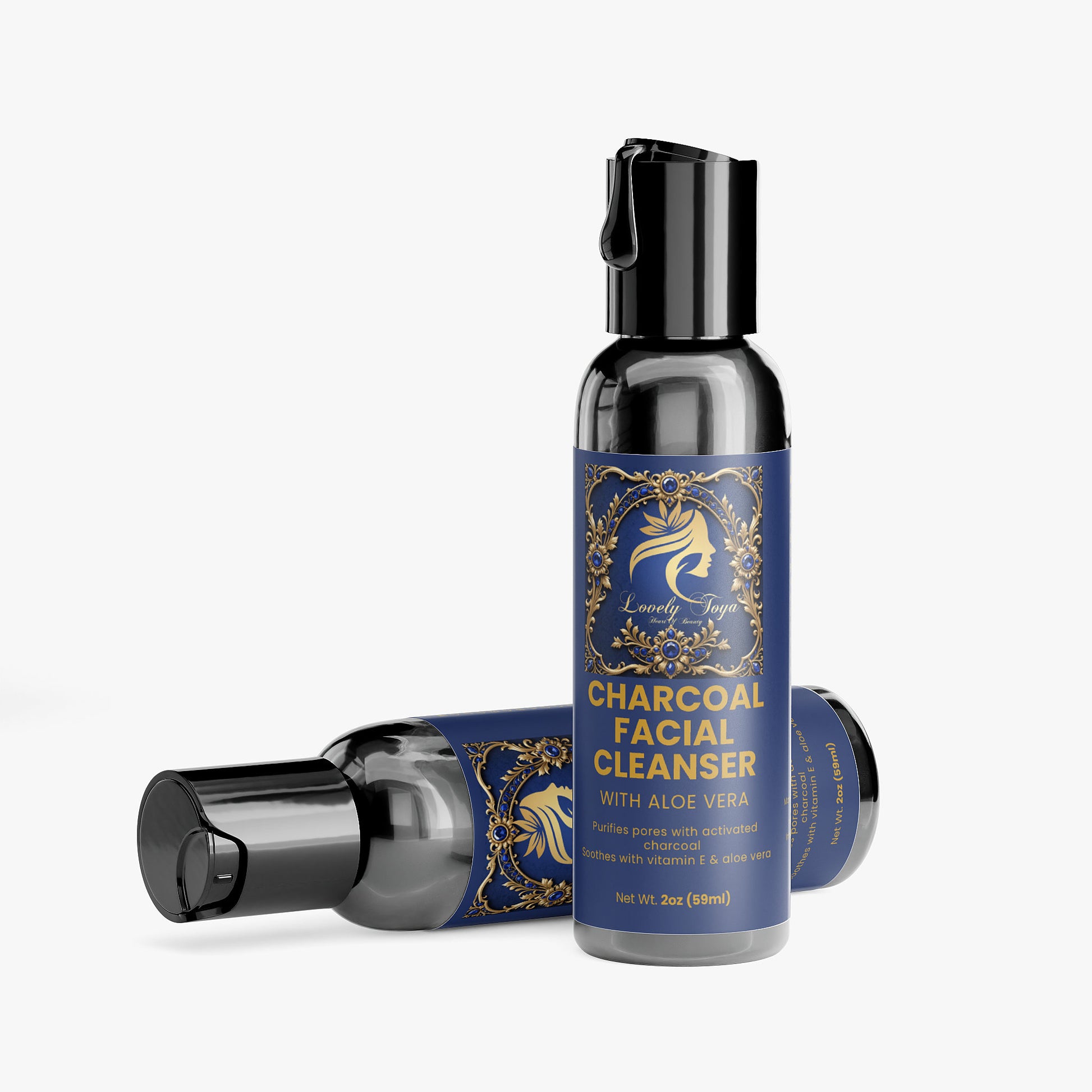 Lovely Toya Charcoal Facial Cleanser - Hillery's Products & Services