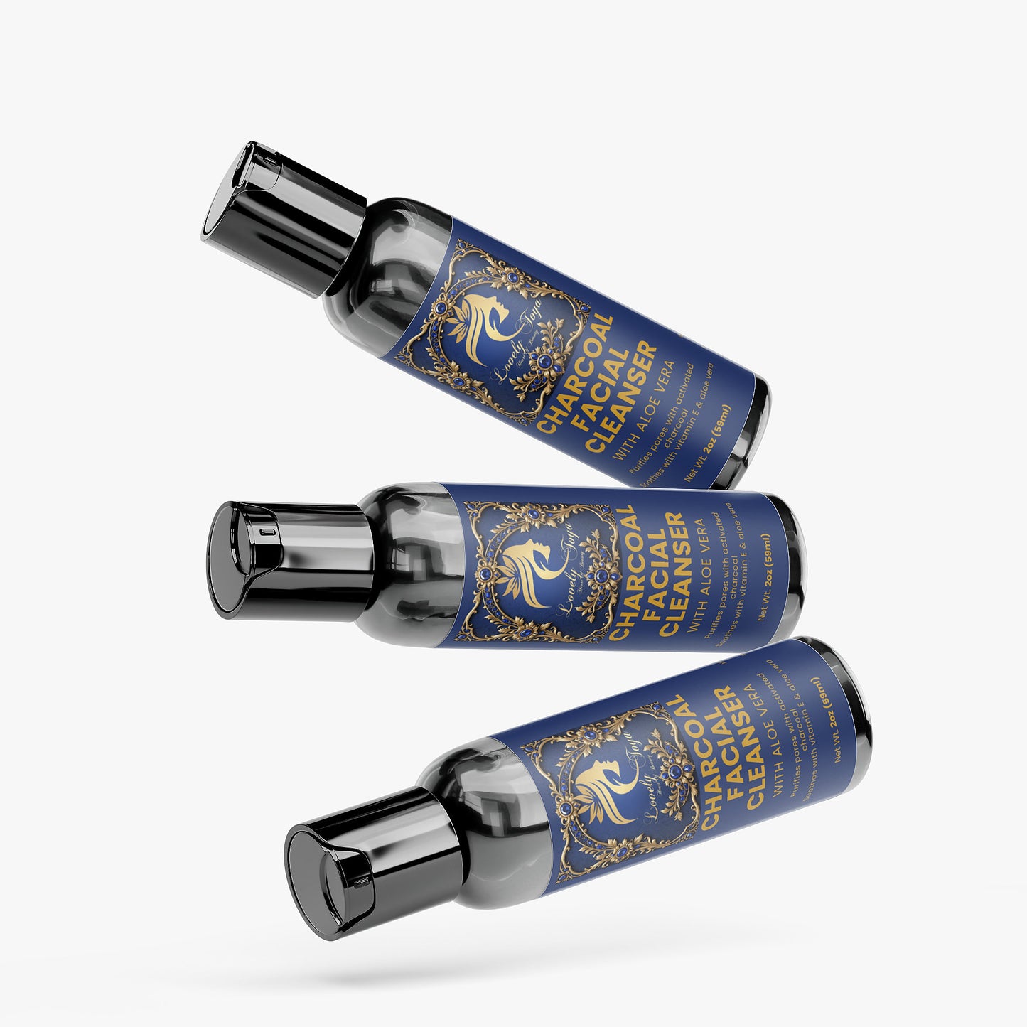 Lovely Toya Charcoal Facial Cleanser - Hillery's Products & Services