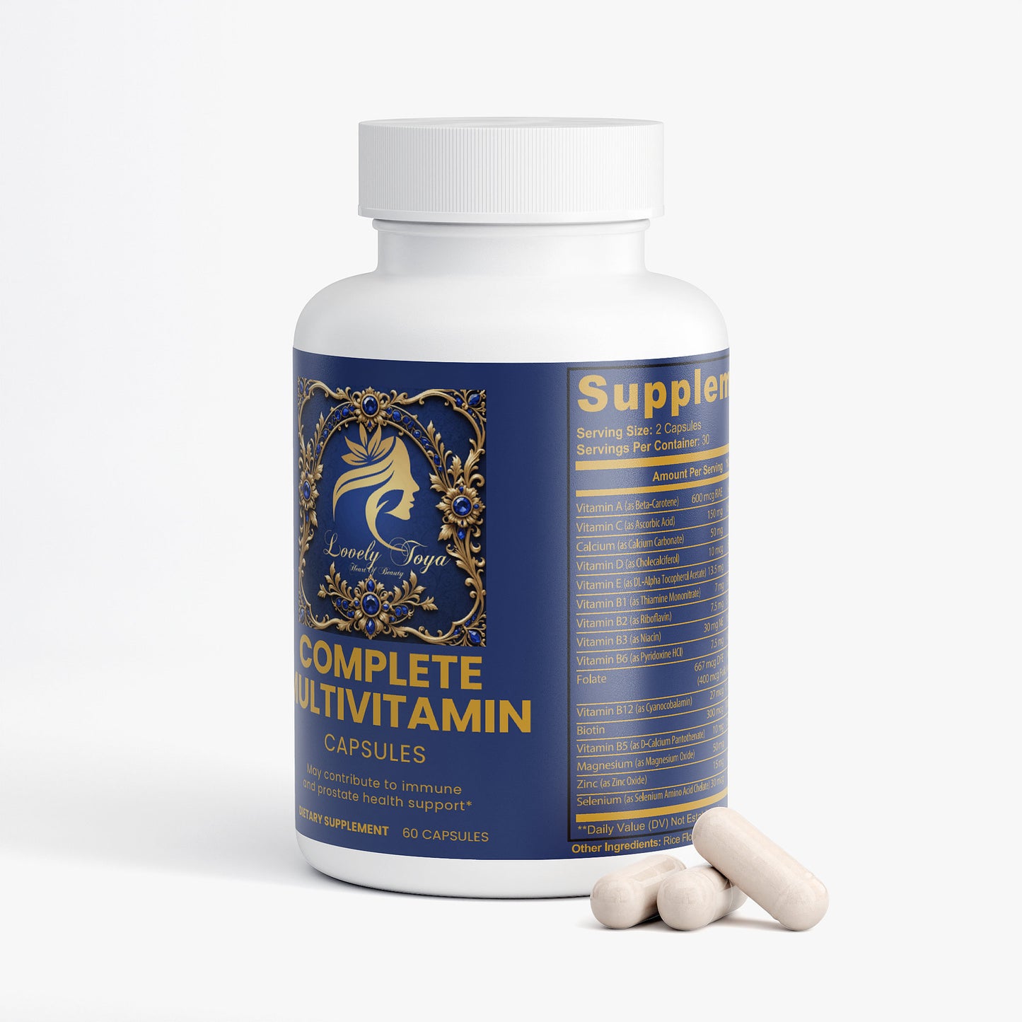 Lovely Toya Complete Multivitamin - Hillery's Products & Services