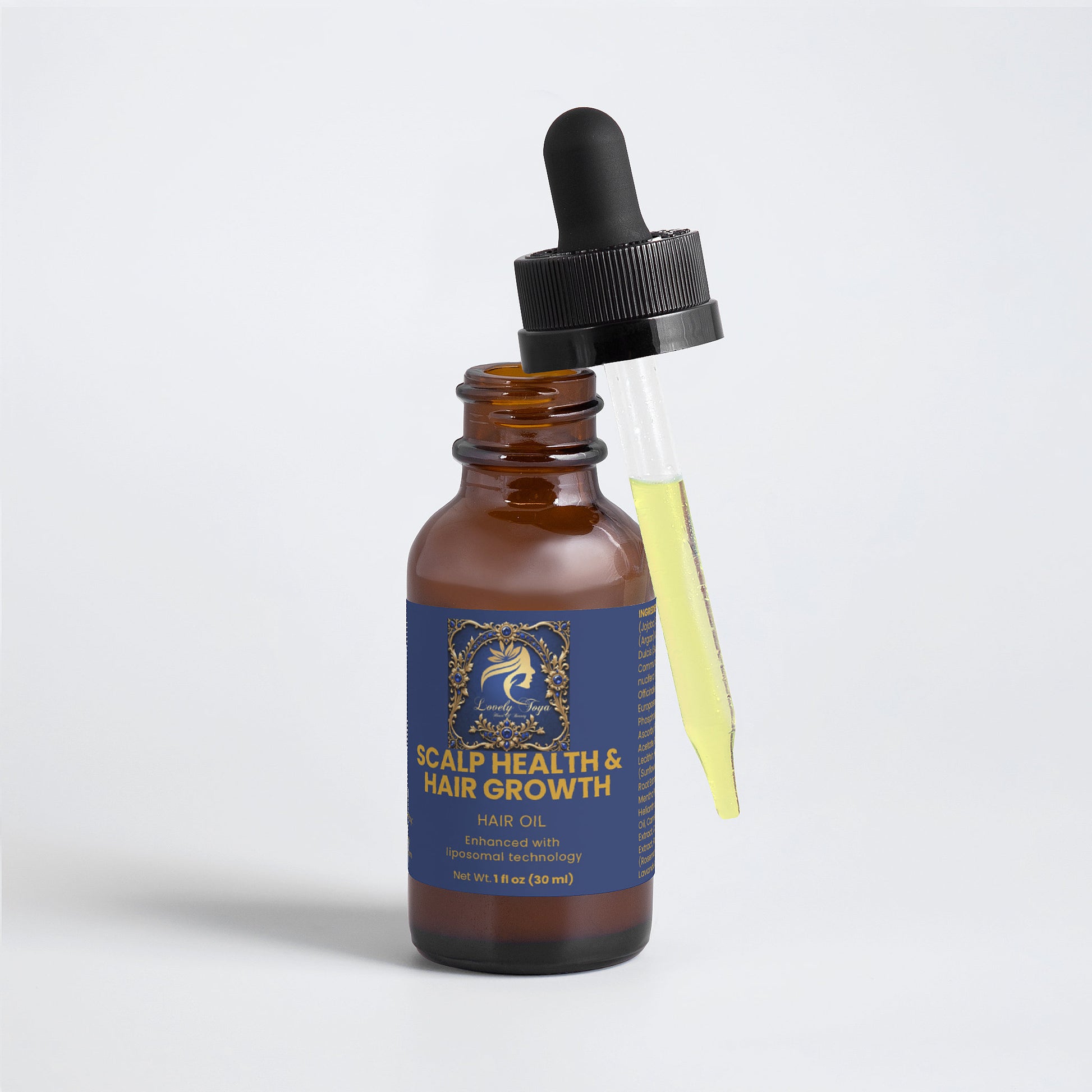 Lovely Toya Hair Oil for Scalp Health and Hair Growth - Hillery's Products & Services