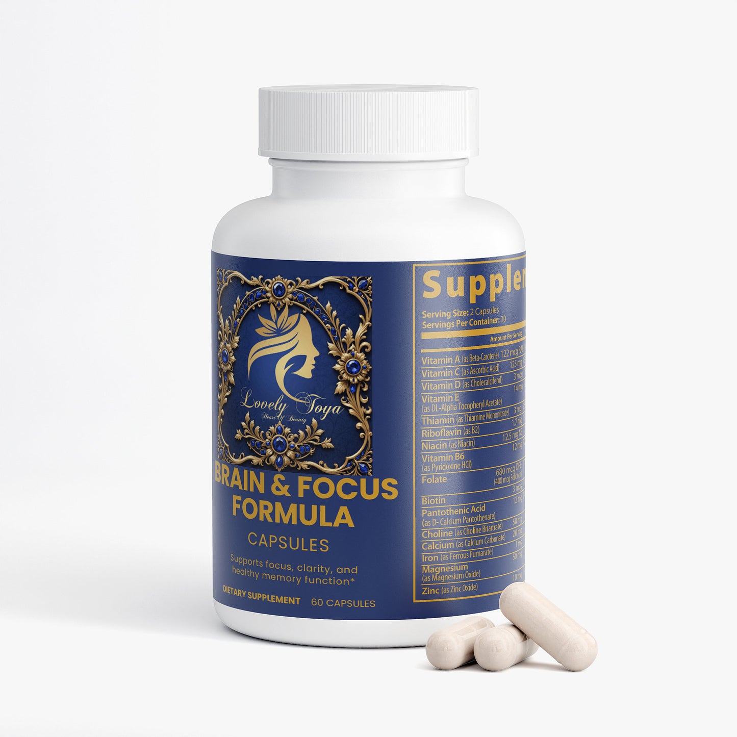 Lovely Toya Brain & Focus Formula - Hillery's Products & Services