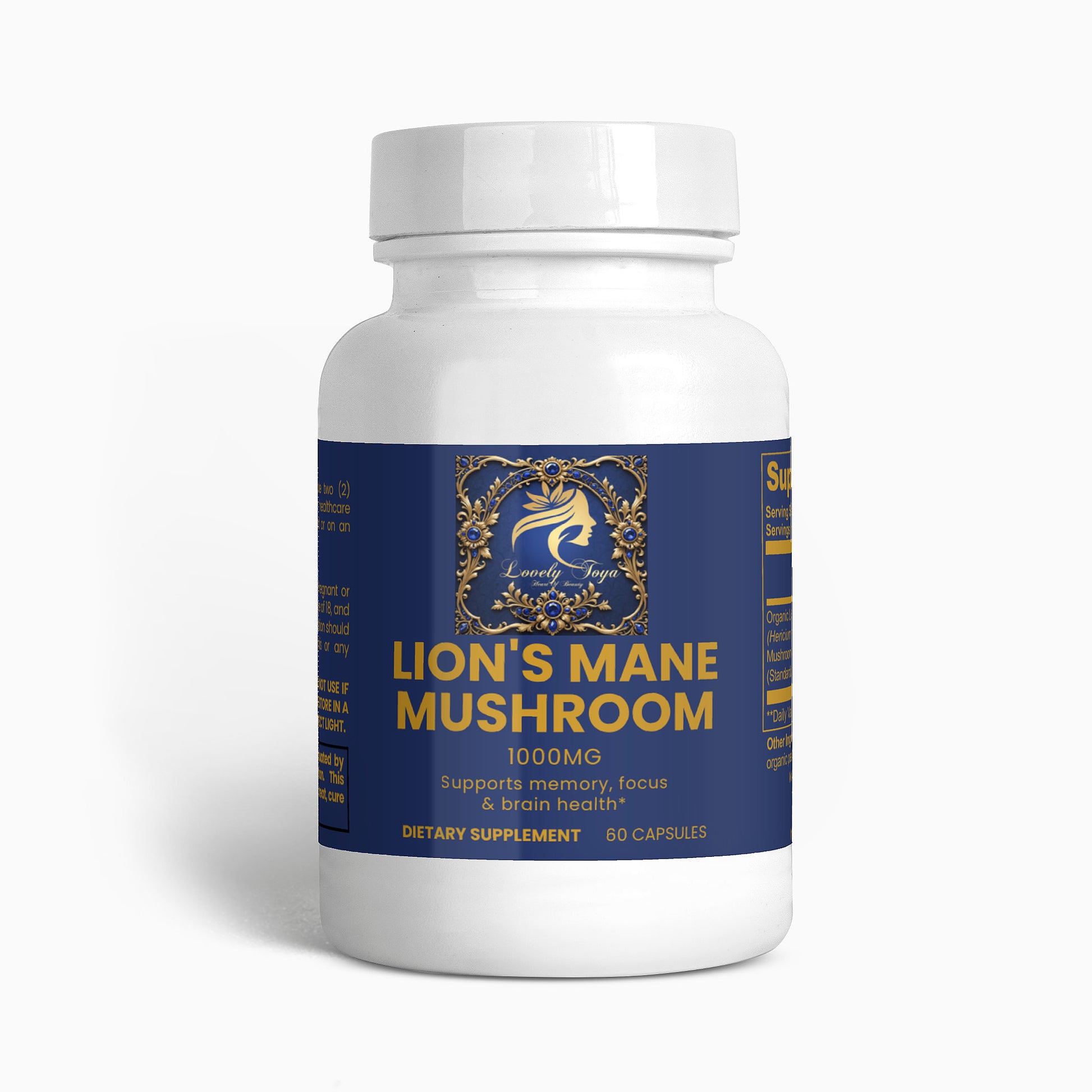 Lovely Toya Lion's Mane Mushroom - Hillery's Products & Services