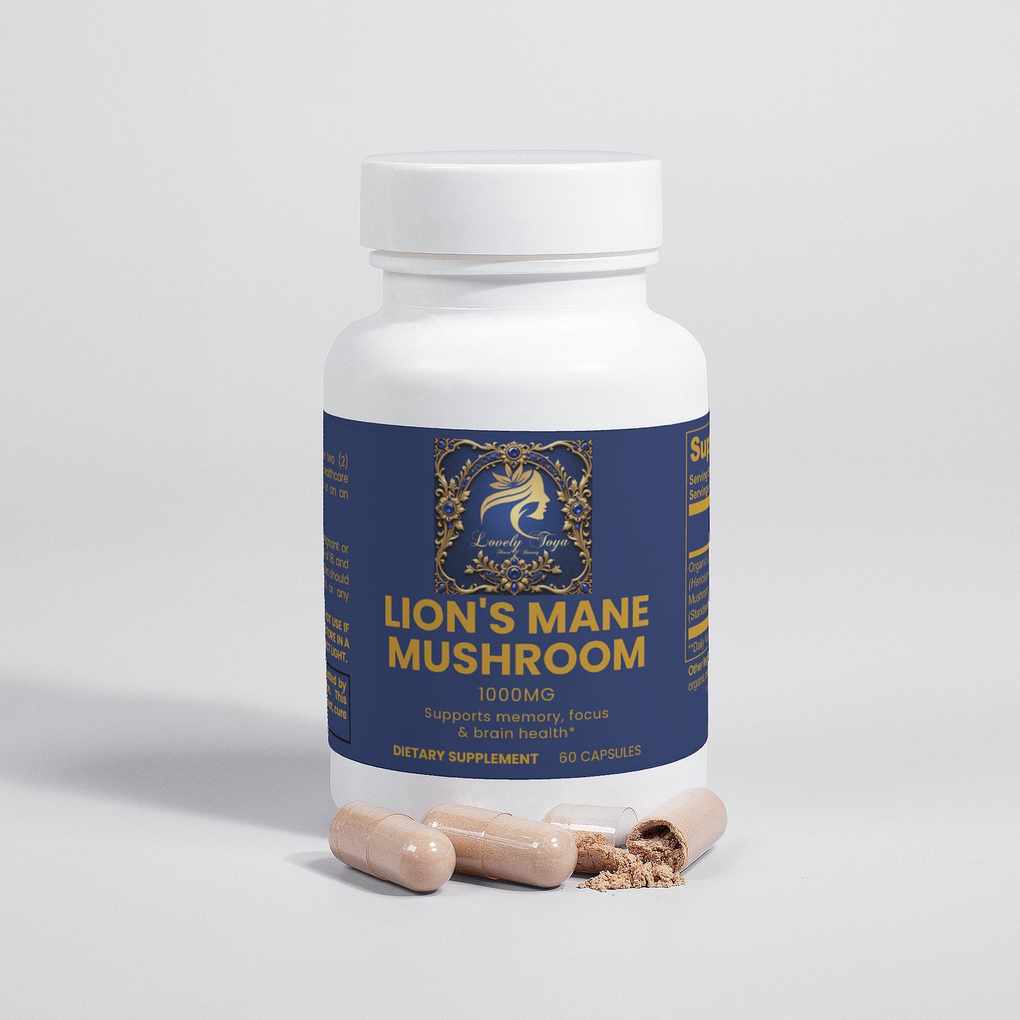 Lovely Toya Lion's Mane Mushroom - Hillery's Products & Services