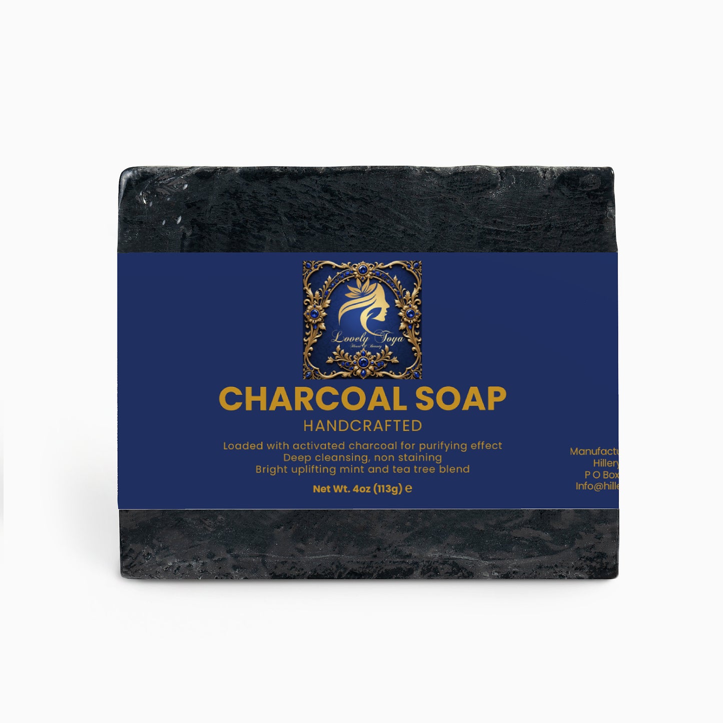 Lovely Toya Charcoal Soap - Hillery's Products & Services