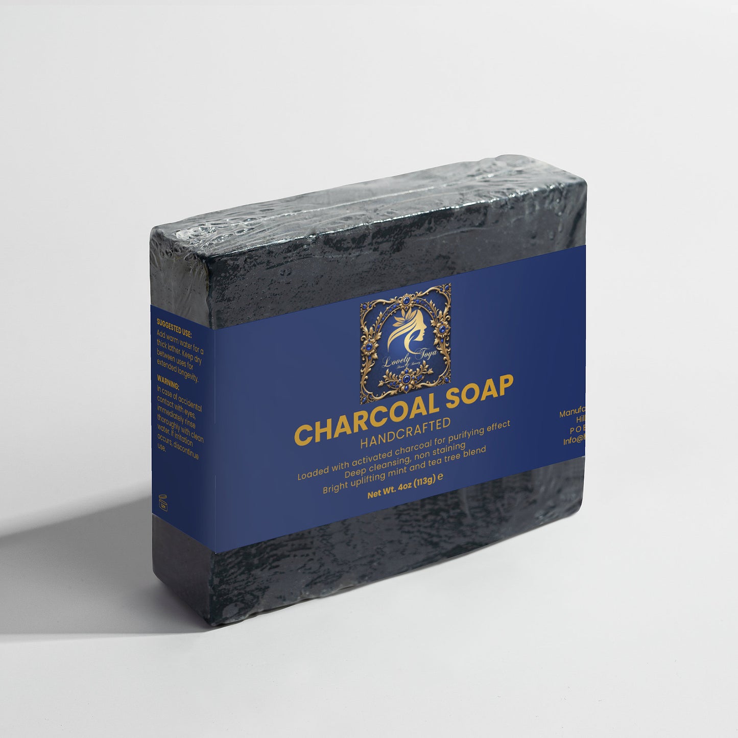 Lovely Toya Charcoal Soap - Hillery's Products & Services