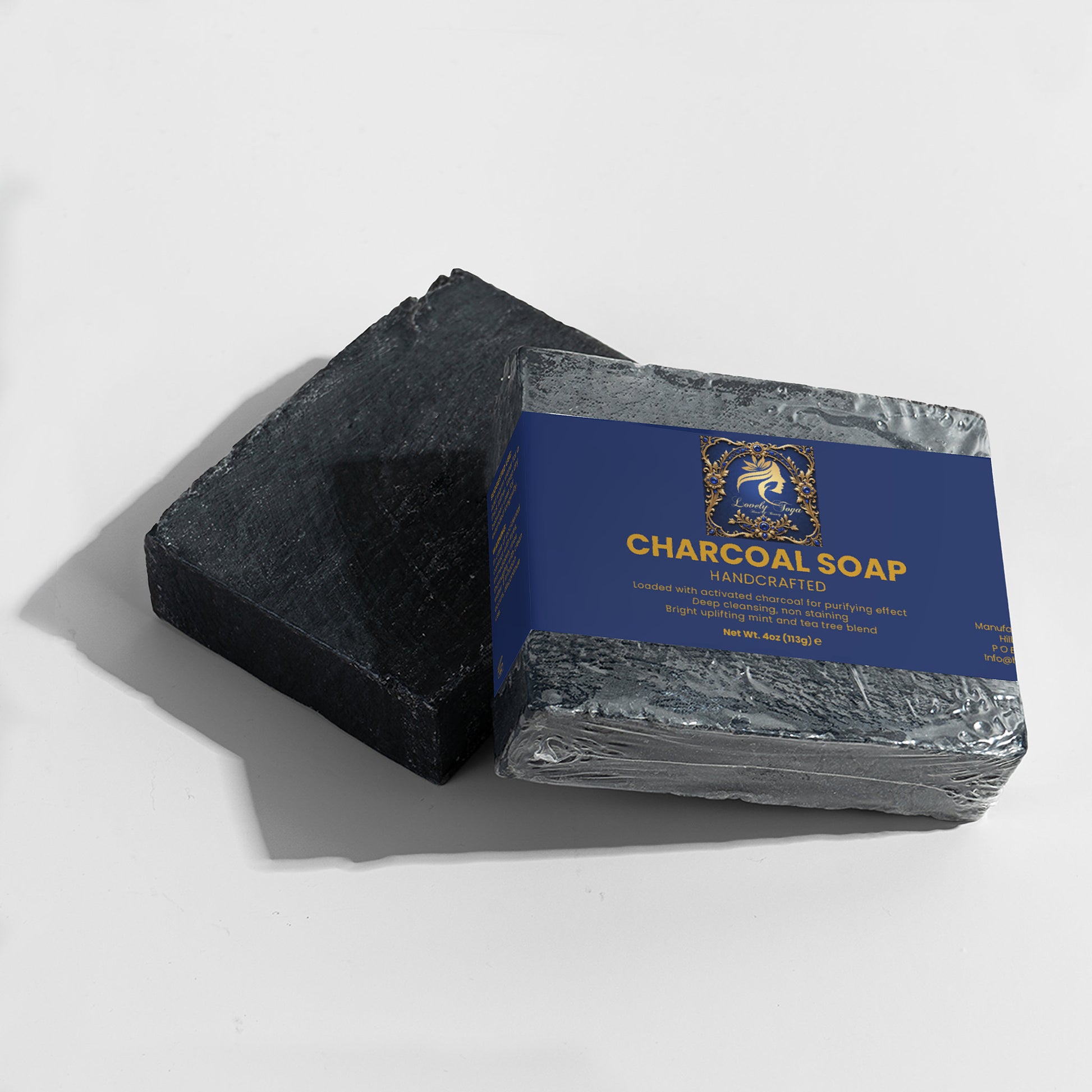Lovely Toya Charcoal Soap - Hillery's Products & Services