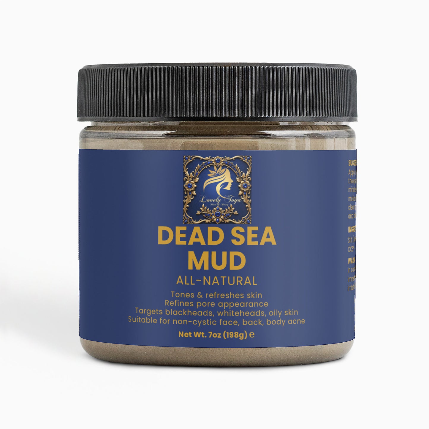 Lovely Toya Dead Sea Mud - Hillery's Products & Services