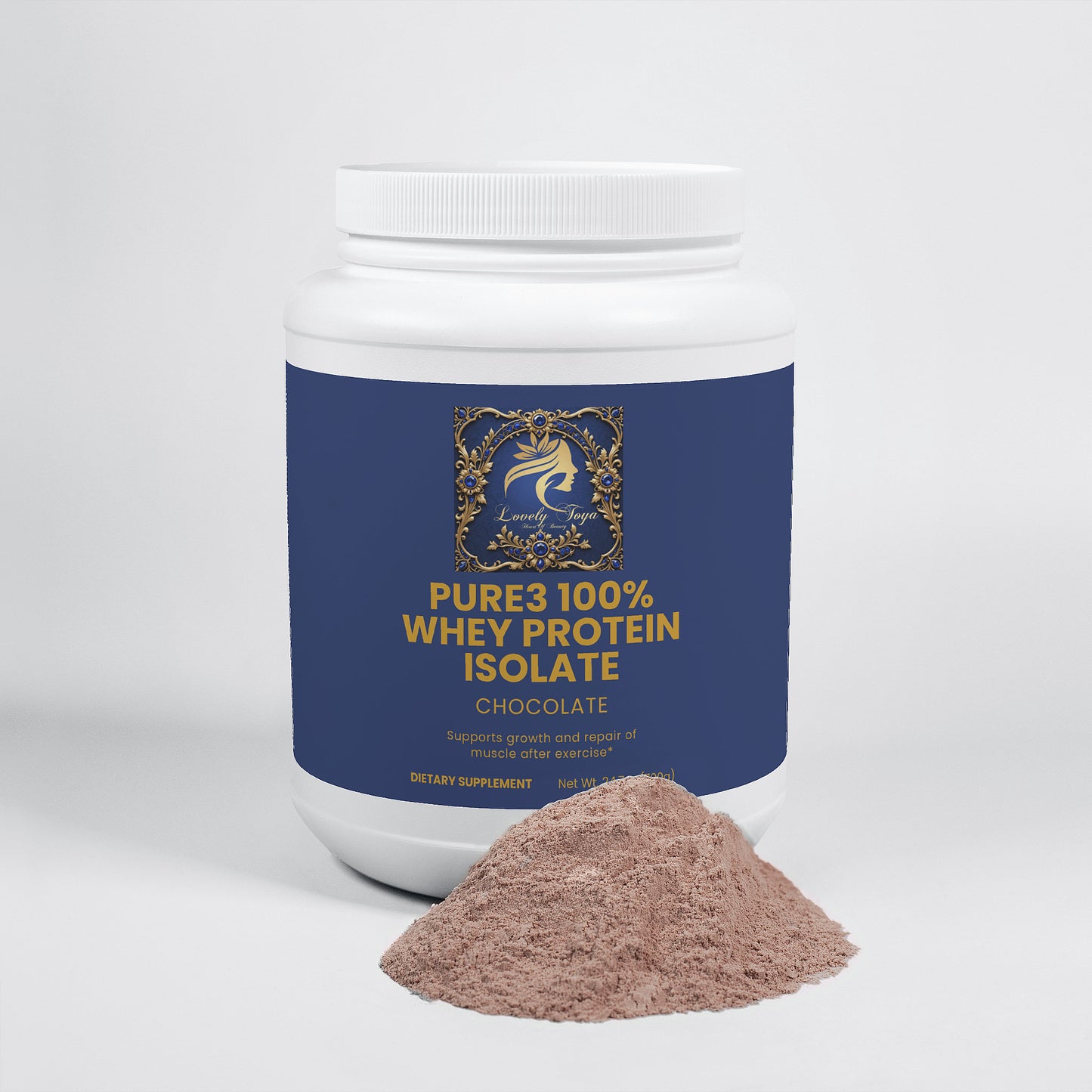 Lovely Toya Pure3 100% Whey Protein Isolate (Chocolate) - Hillery's Products & Services