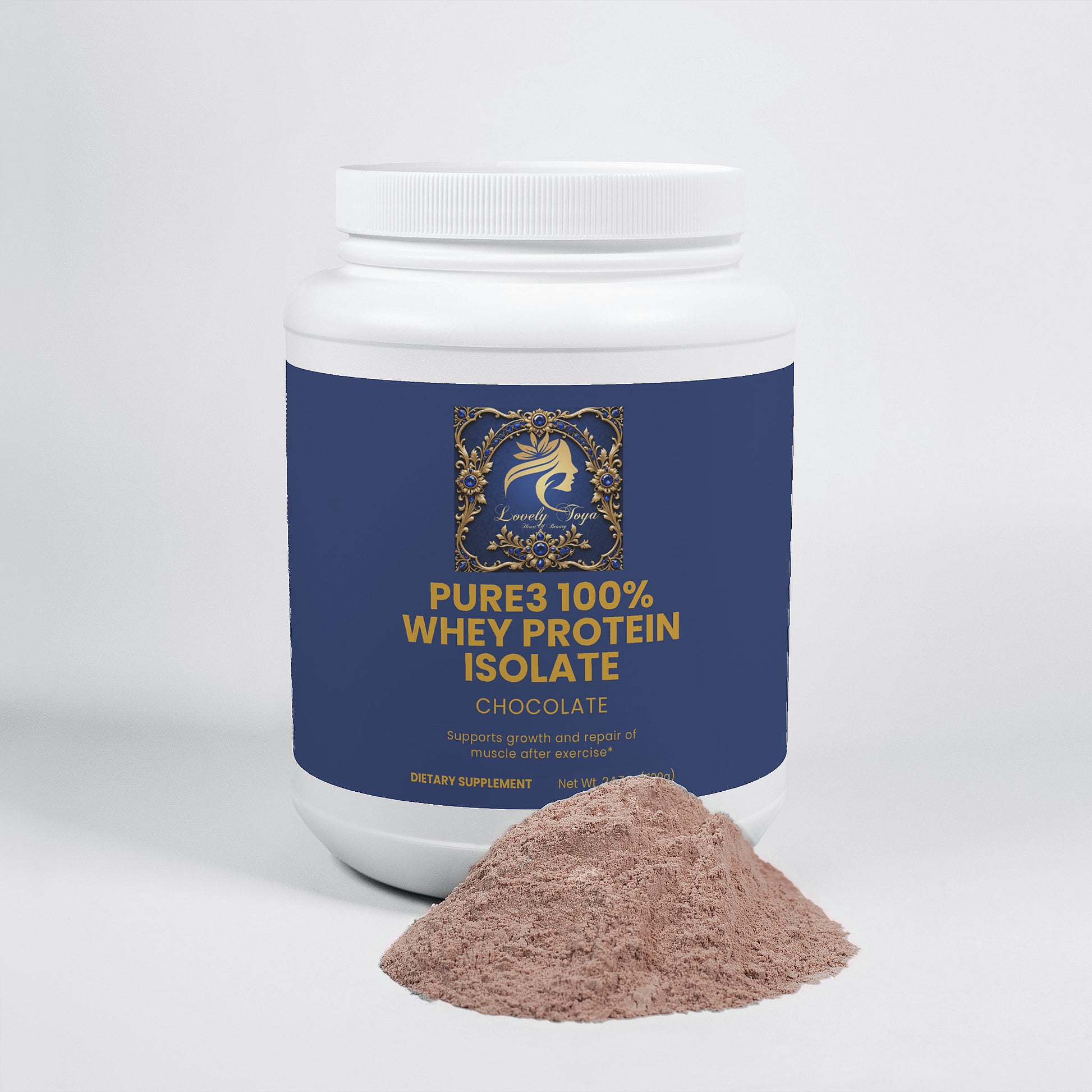 Lovely Toya Pure3 100% Whey Protein Isolate (Chocolate) - Hillery's Products & Services