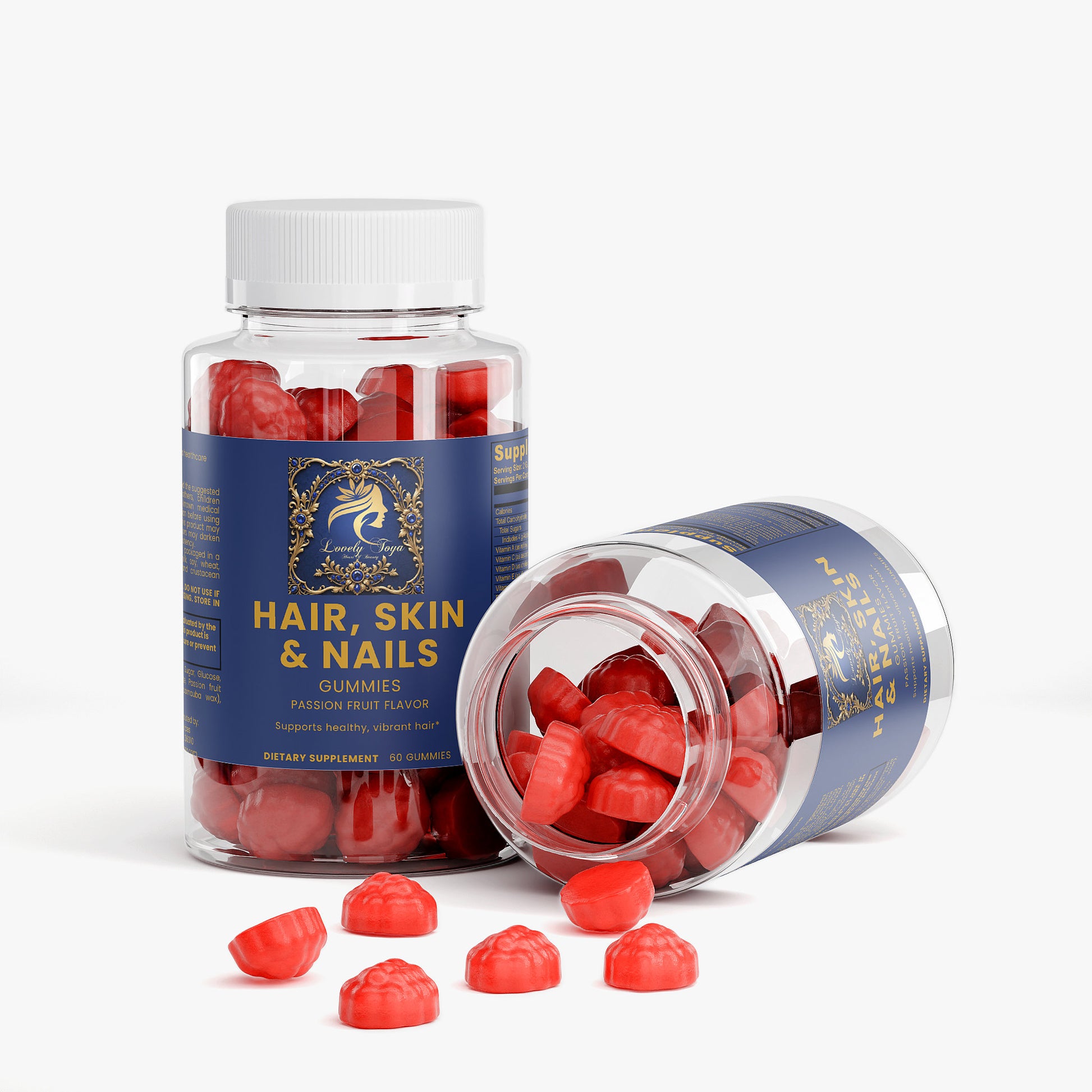 Lovely Toya Hair, Skin & Nails Gummies - Hillery's Products & Services