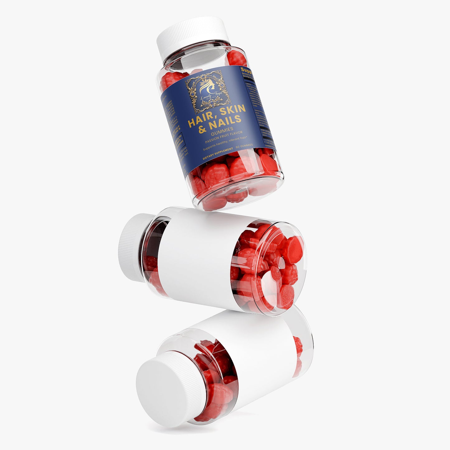 Lovely Toya Hair, Skin & Nails Gummies - Hillery's Products & Services