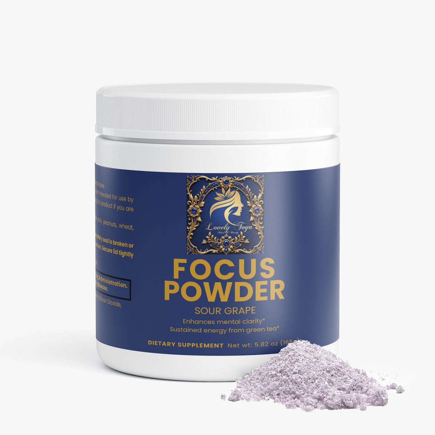 Lovely Toya Focus Powder (Sour Grape) - Hillery's Products & Services