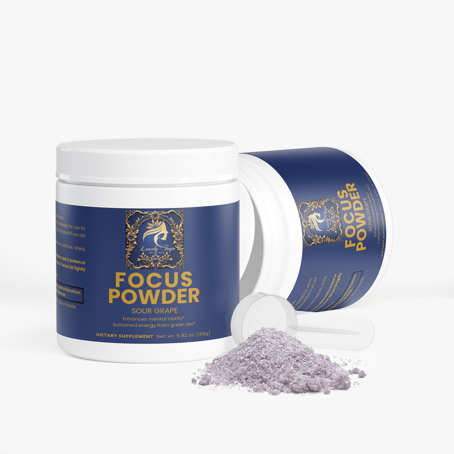 Lovely Toya Focus Powder (Sour Grape) - Hillery's Products & Services