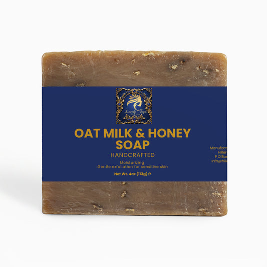 Lovely Toya Oat Milk Honey Soap - Hillery's Products & Services