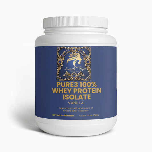 Lovely Toya Pure3 100% Whey Protein Isolate (Vanilla) - Hillery's Products & Services