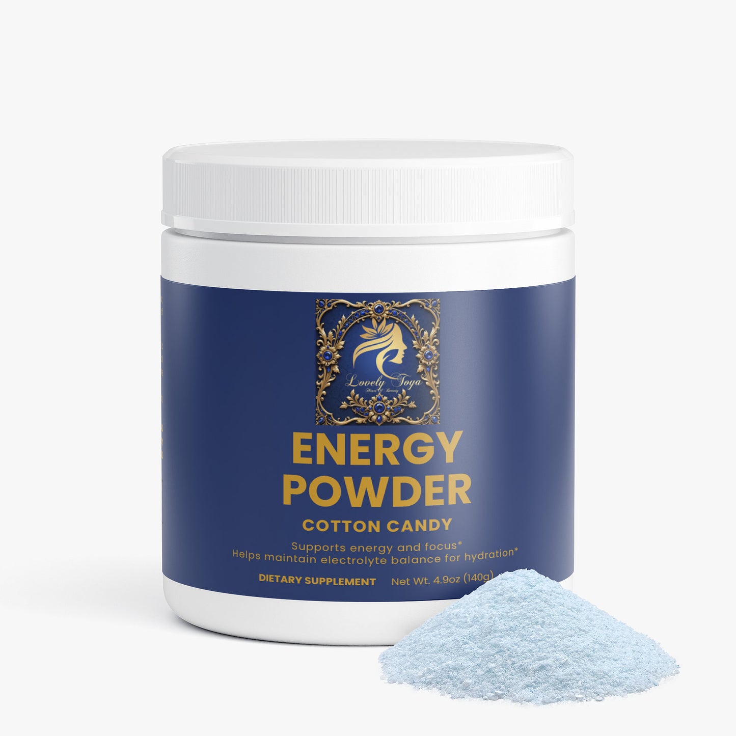 Lovely Toya Energy Powder (Cotton Candy) - Hillery's Products & Services