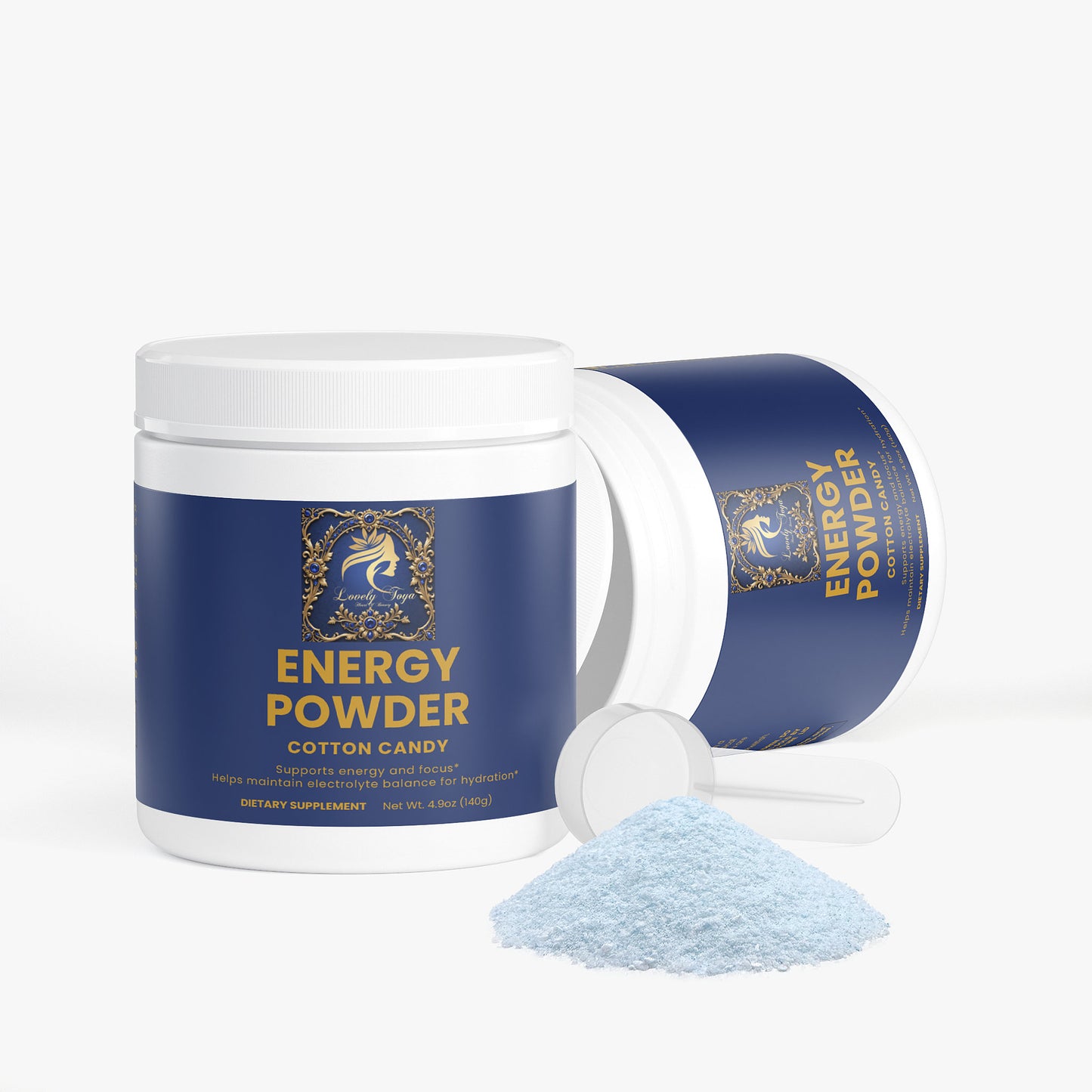 Lovely Toya Energy Powder (Cotton Candy) - Hillery's Products & Services