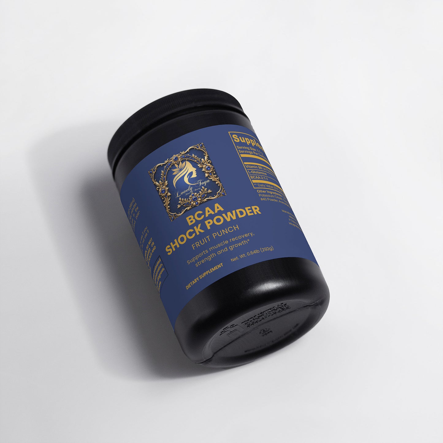 Lovely Toya BCAA Shock Powder (Fruit Punch) - Hillery's Products & Services