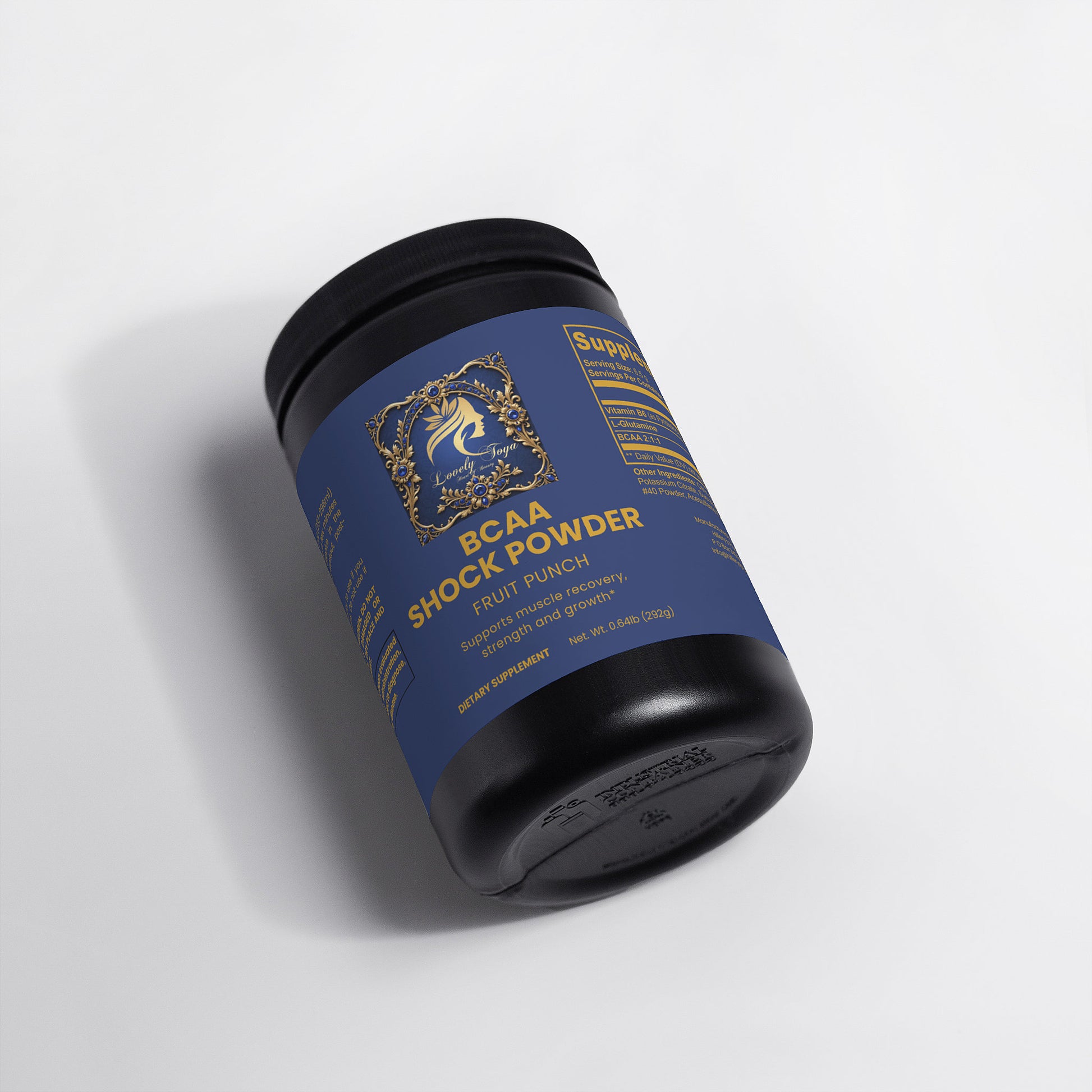 Lovely Toya BCAA Shock Powder (Fruit Punch) - Hillery's Products & Services