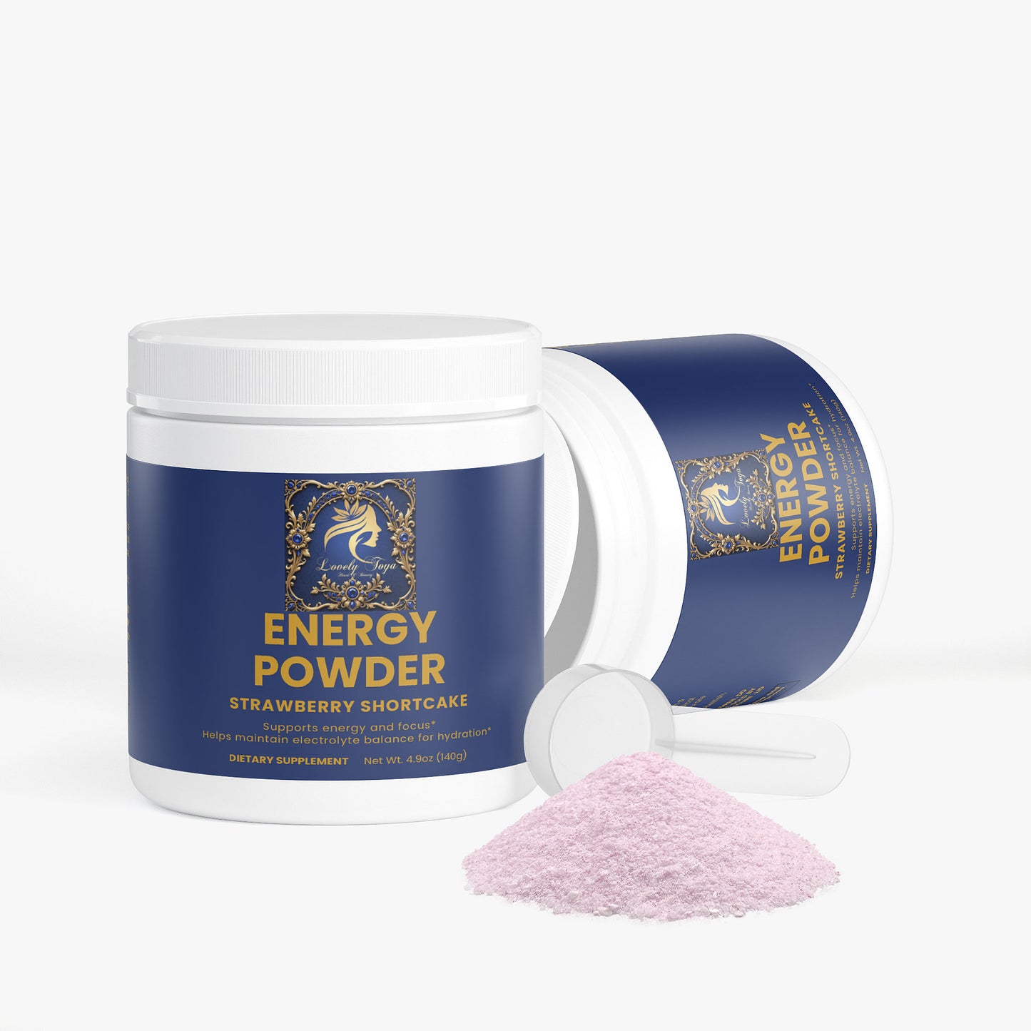 Lovely Toya Energy Powder (Strawberry Shortcake) - Hillery's Products & Services
