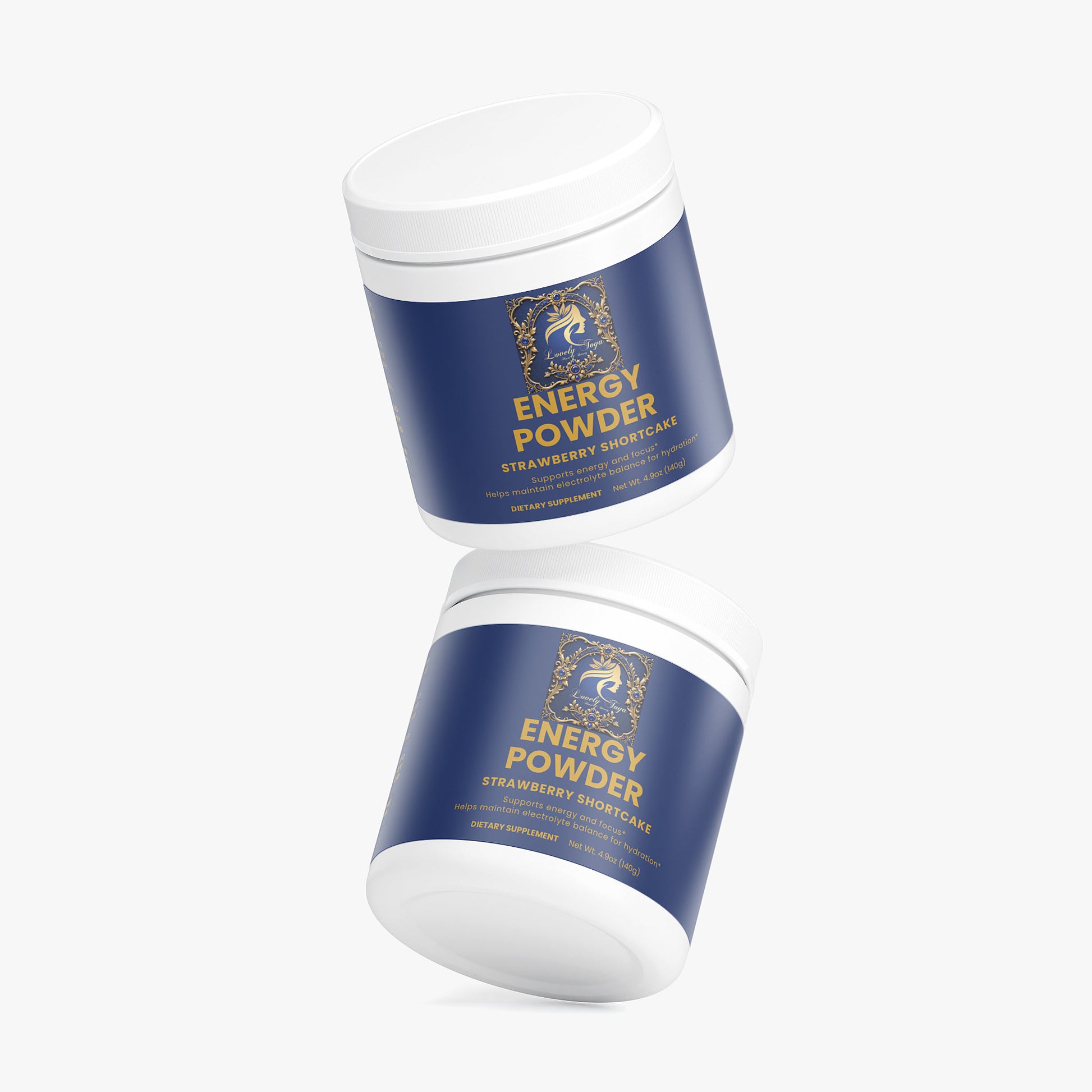 Lovely Toya Energy Powder (Strawberry Shortcake) - Hillery's Products & Services