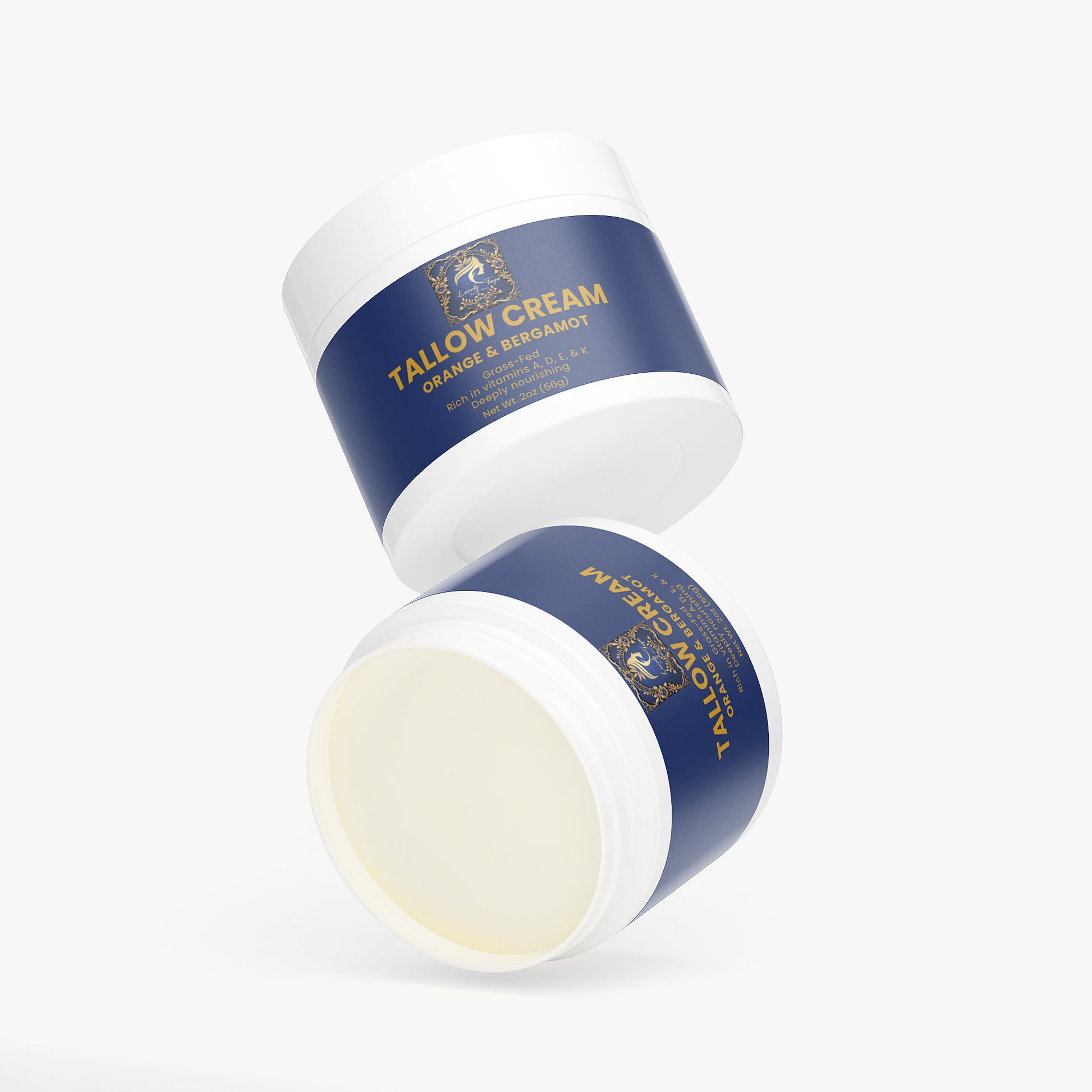 Lovely Toya Tallow Cream Orange & Bergamot - Hillery's Products & Services