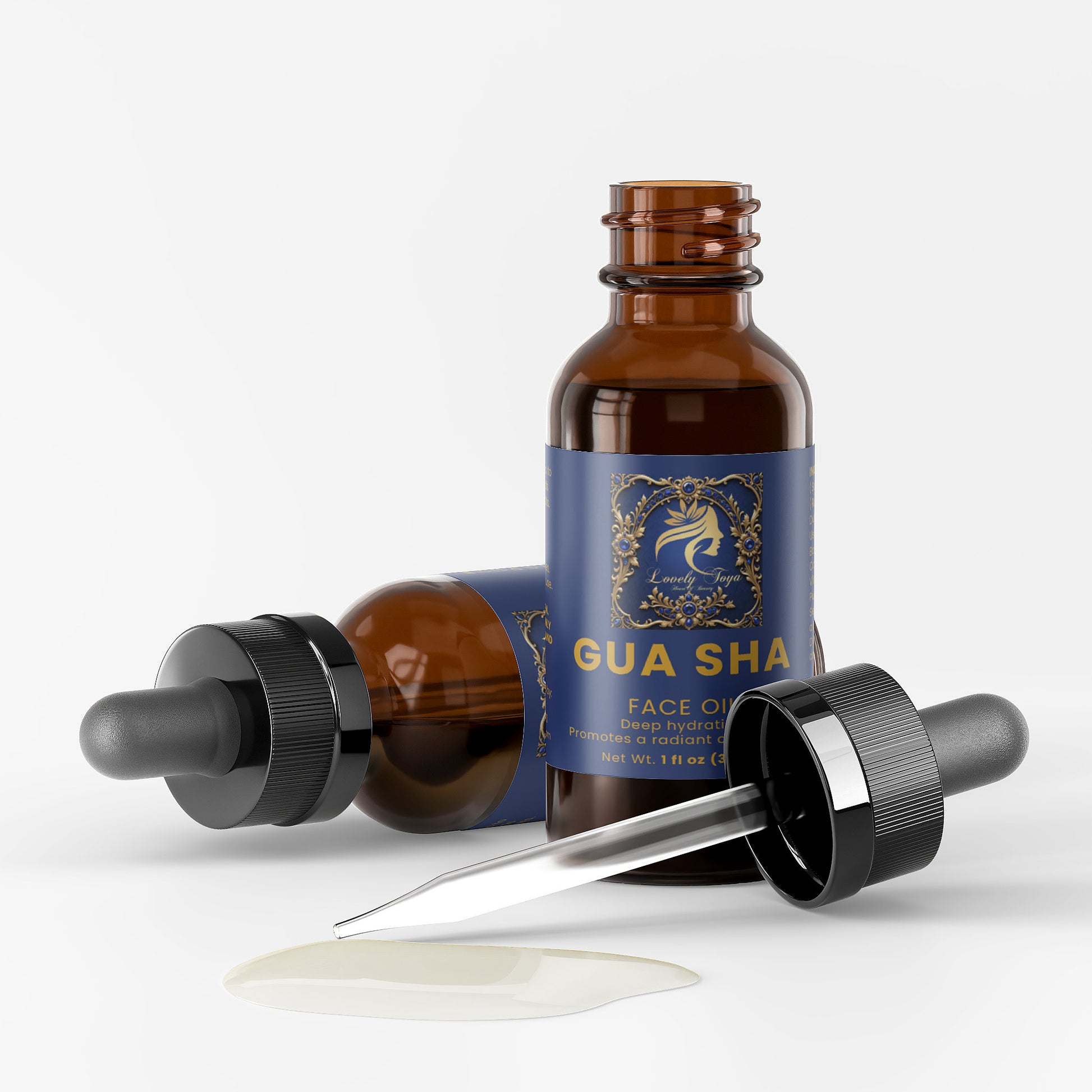Lovely Toya Gua Sha Face Oil - Hillery's Products & Services