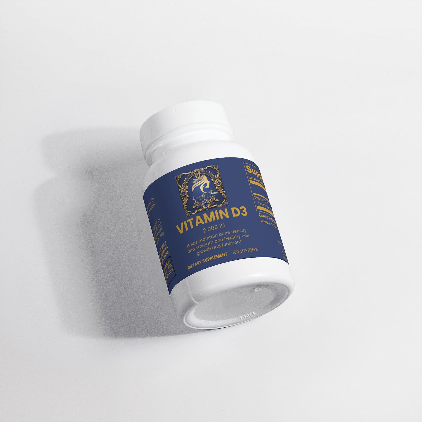 Lovely Toya Vitamin D3 2,000 IU - Hillery's Products & Services