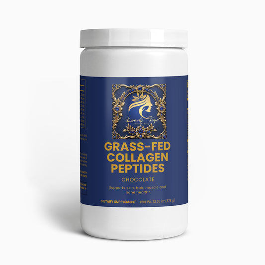 Lovely Toya Grass-Fed Collagen Peptides Powder (Chocolate) - Hillery's Products & Services