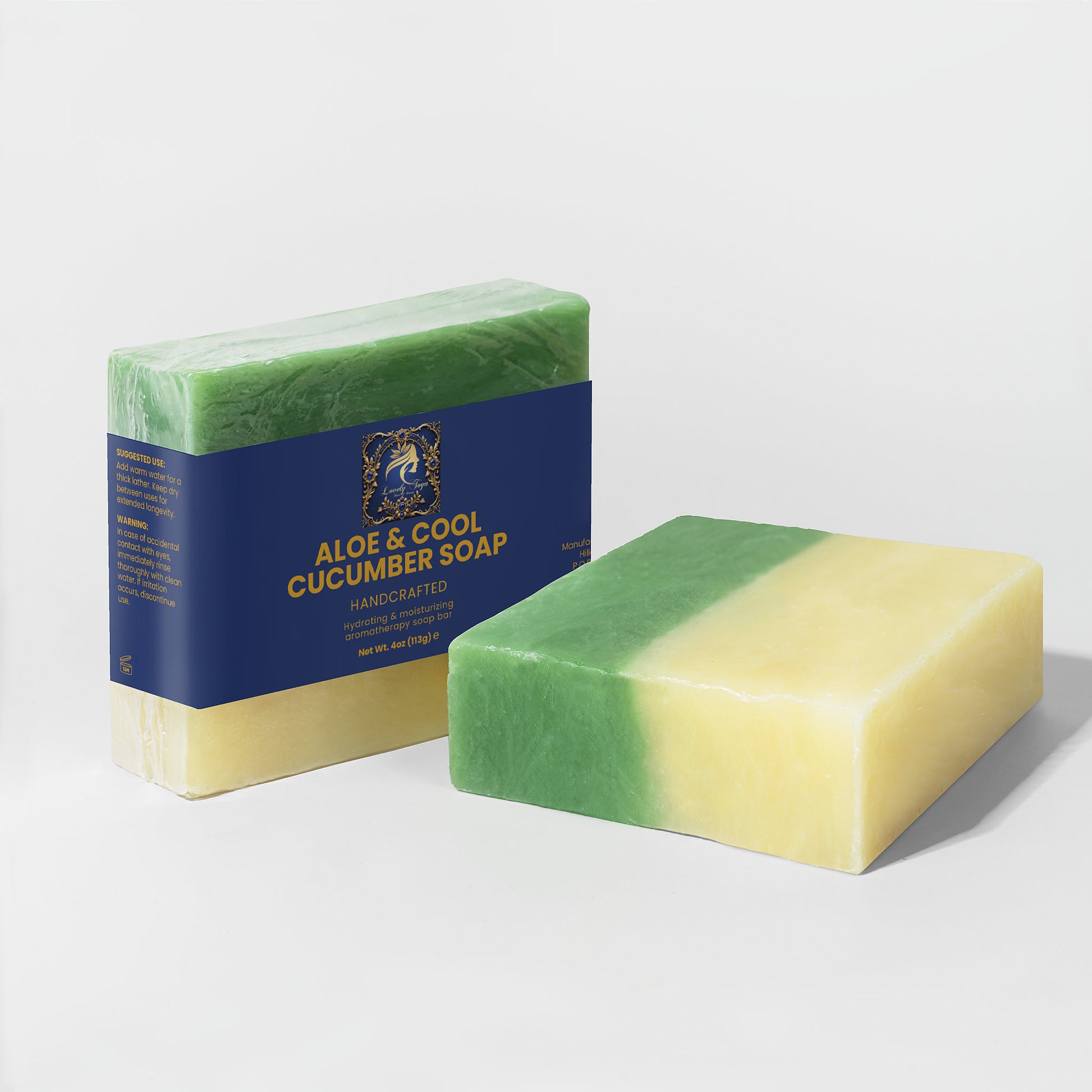 Lovely Toya Aloe & Cool Cucumber Soap - Hillery's Products & Services