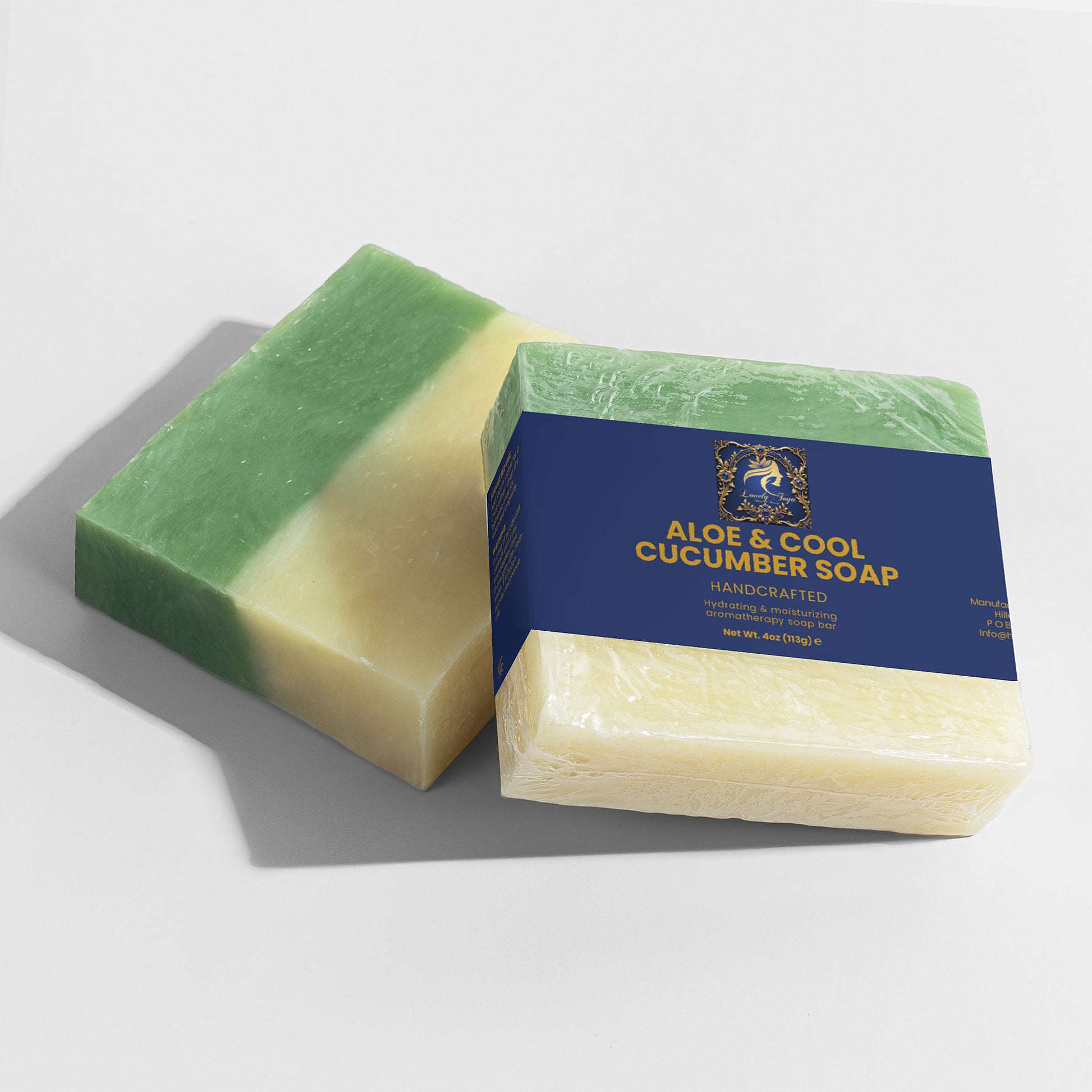 Lovely Toya Aloe & Cool Cucumber Soap - Hillery's Products & Services
