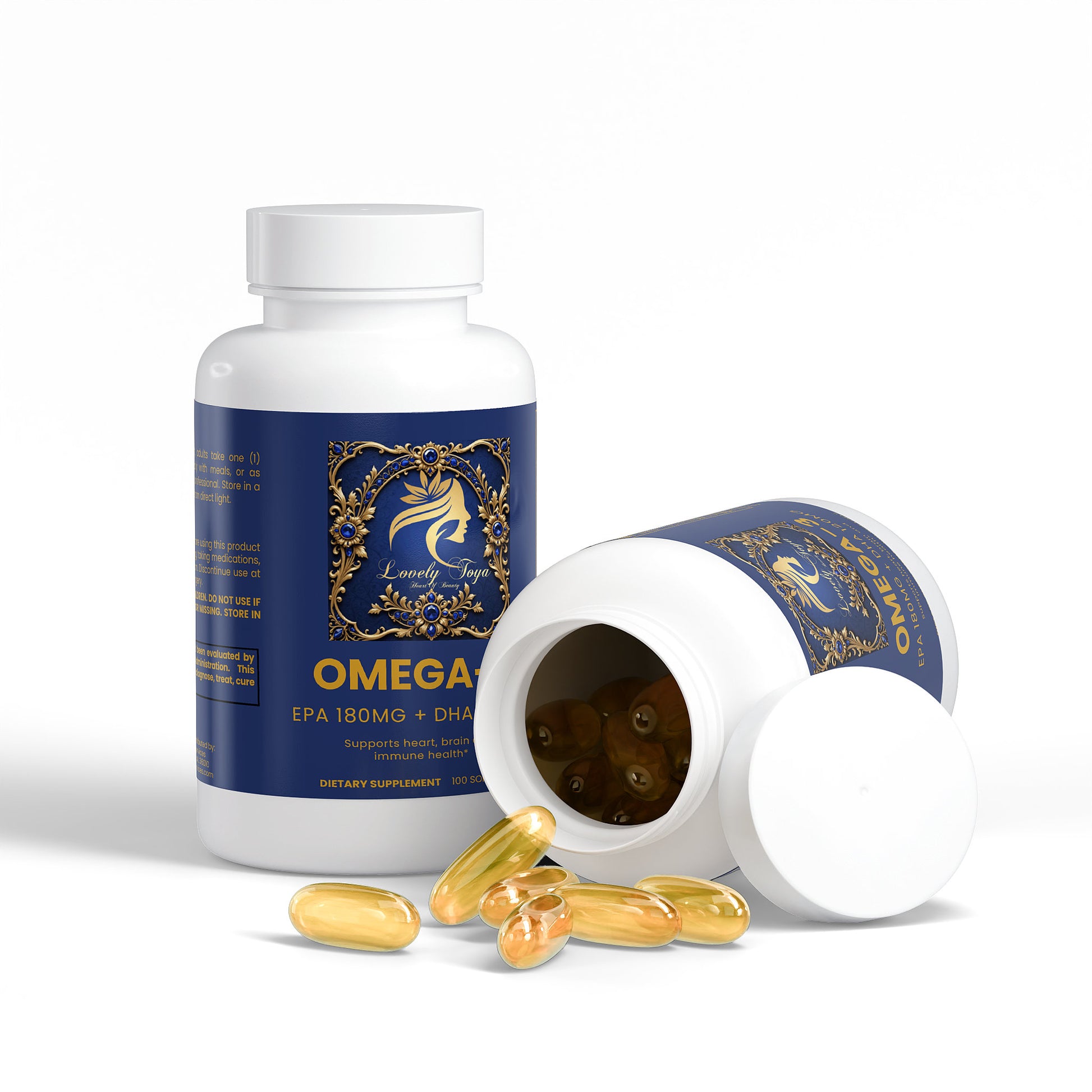 Lovely Toya Omega-3 EPA 180mg + DHA 120mg - Hillery's Products & Services