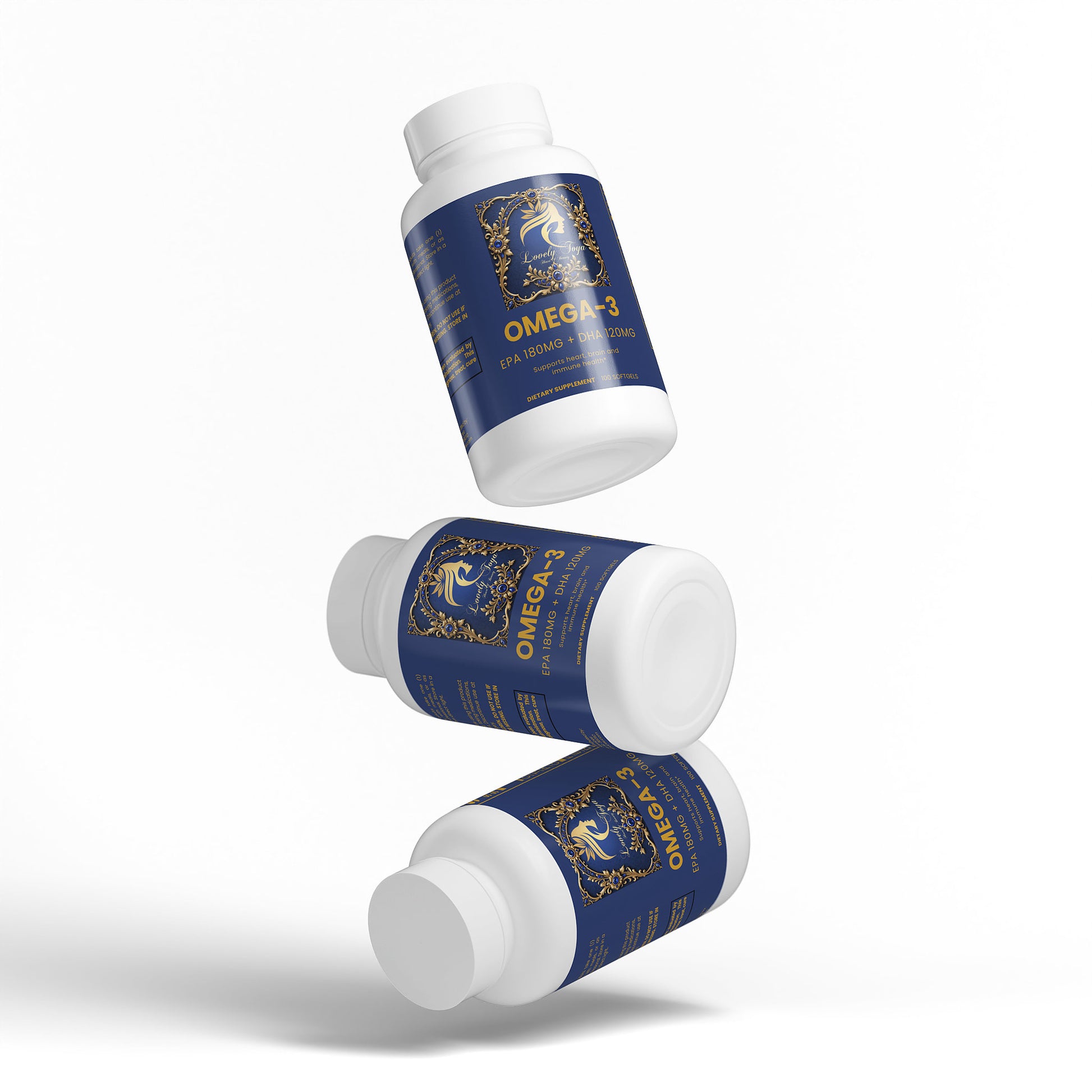 Lovely Toya Omega-3 EPA 180mg + DHA 120mg - Hillery's Products & Services