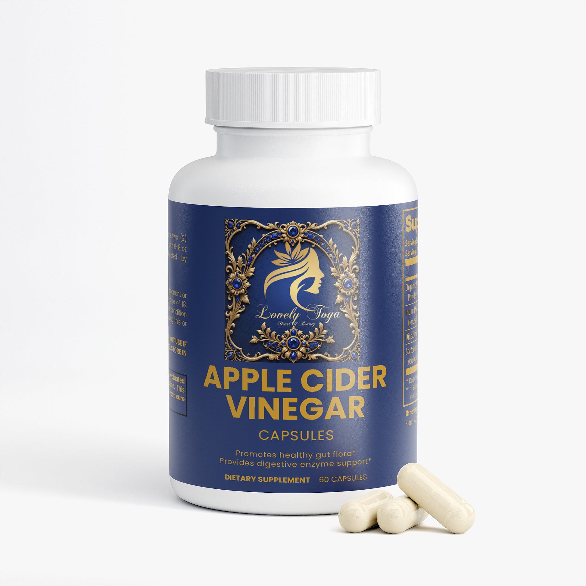 Lovely Toya Apple Cider Vinegar Capsules - Hillery's Products & Services