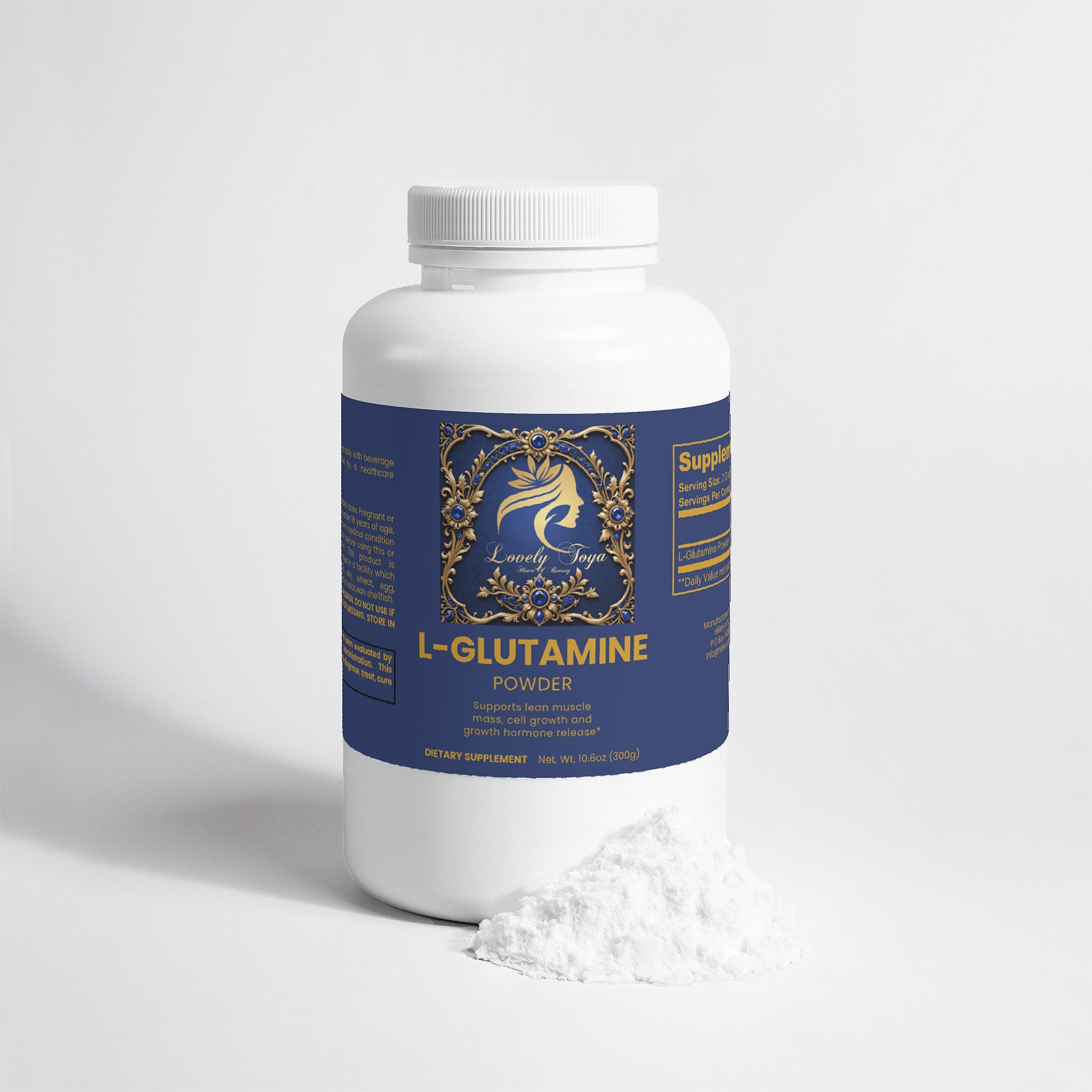 Lovely Toya L-Glutamine Powder - Hillery's Products & Services