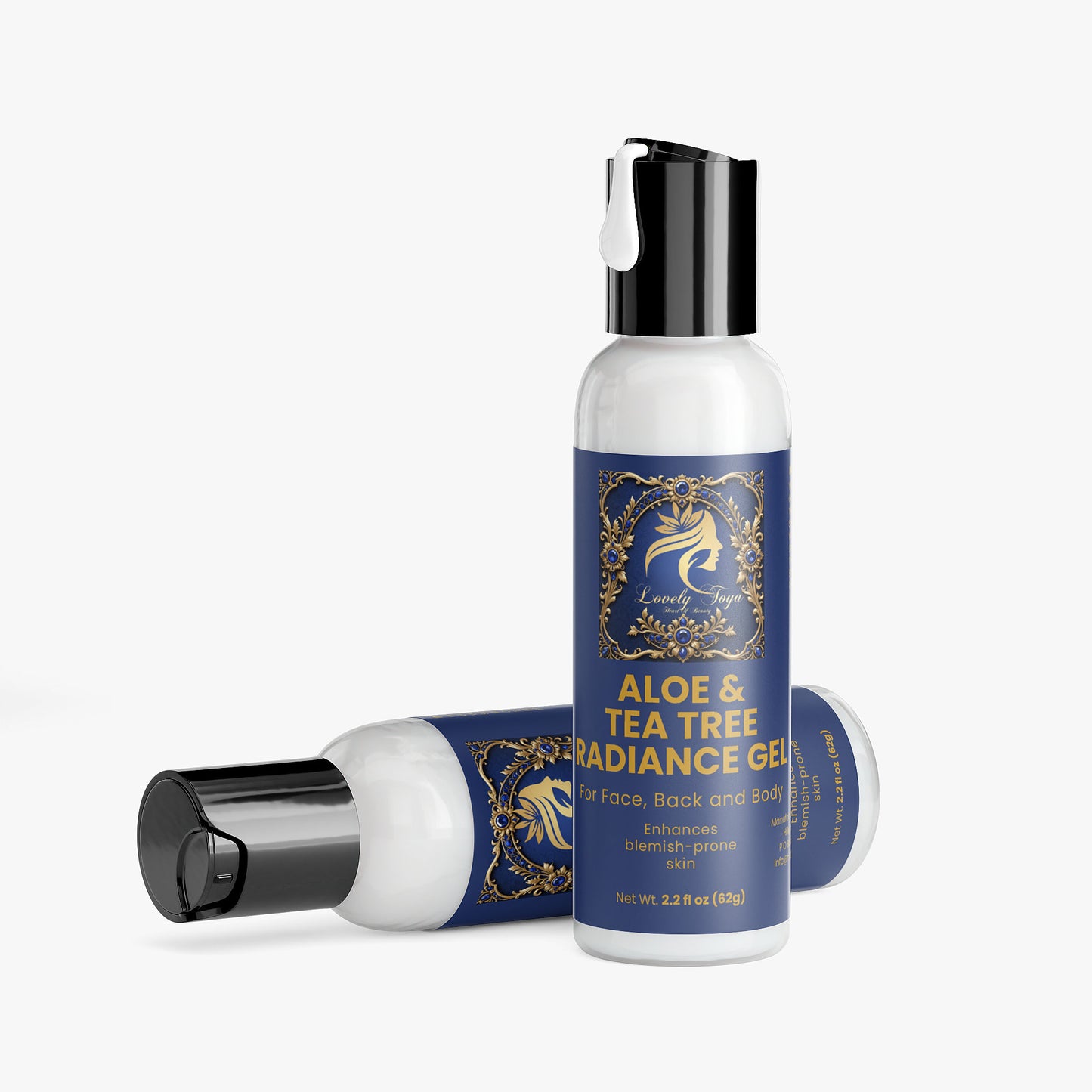 Lovely Toya Aloe & Tea Tree Radiance Gel - Hillery's Products & Services