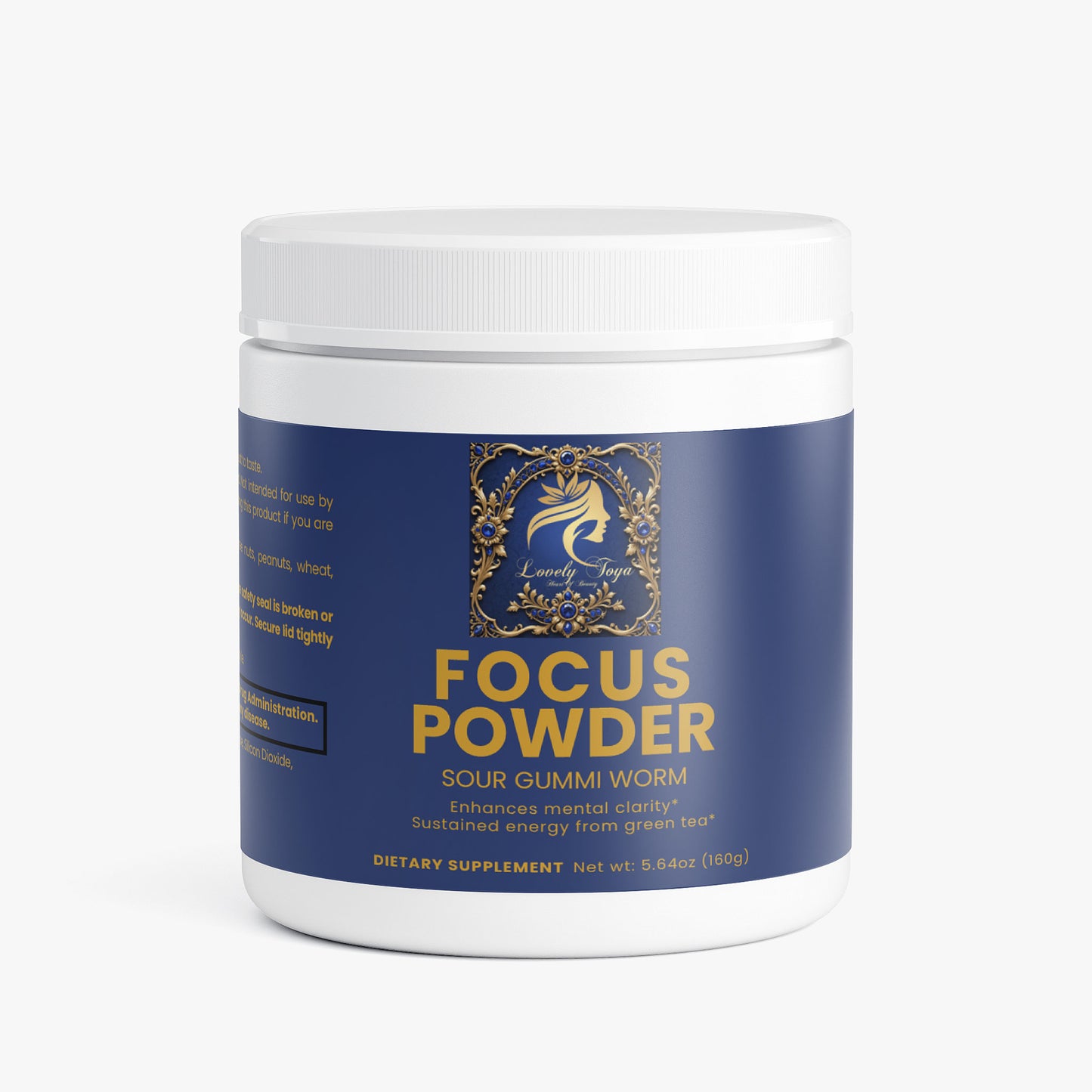 Lovely Toya Focus Powder (Sour Gummi Worm) - Hillery's Products & Services
