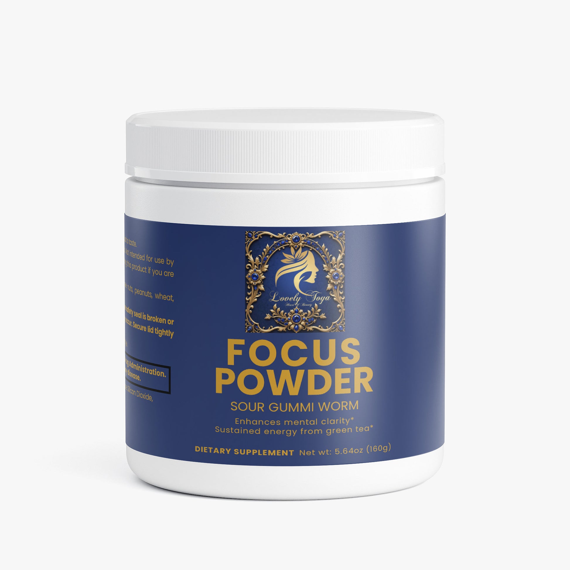 Lovely Toya Focus Powder (Sour Gummi Worm) - Hillery's Products & Services