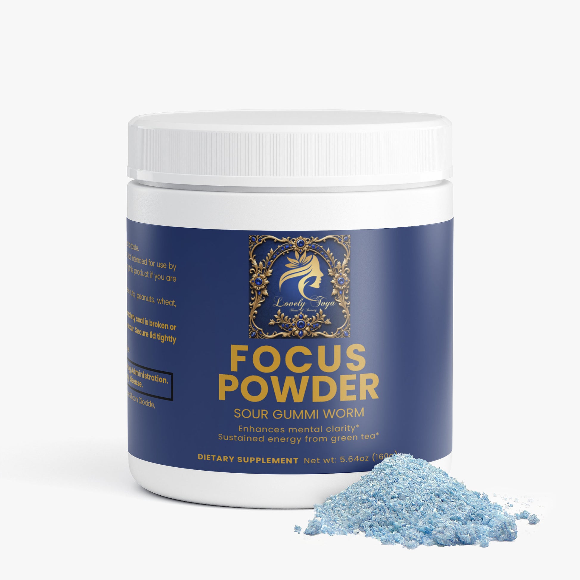 Lovely Toya Focus Powder (Sour Gummi Worm) - Hillery's Products & Services