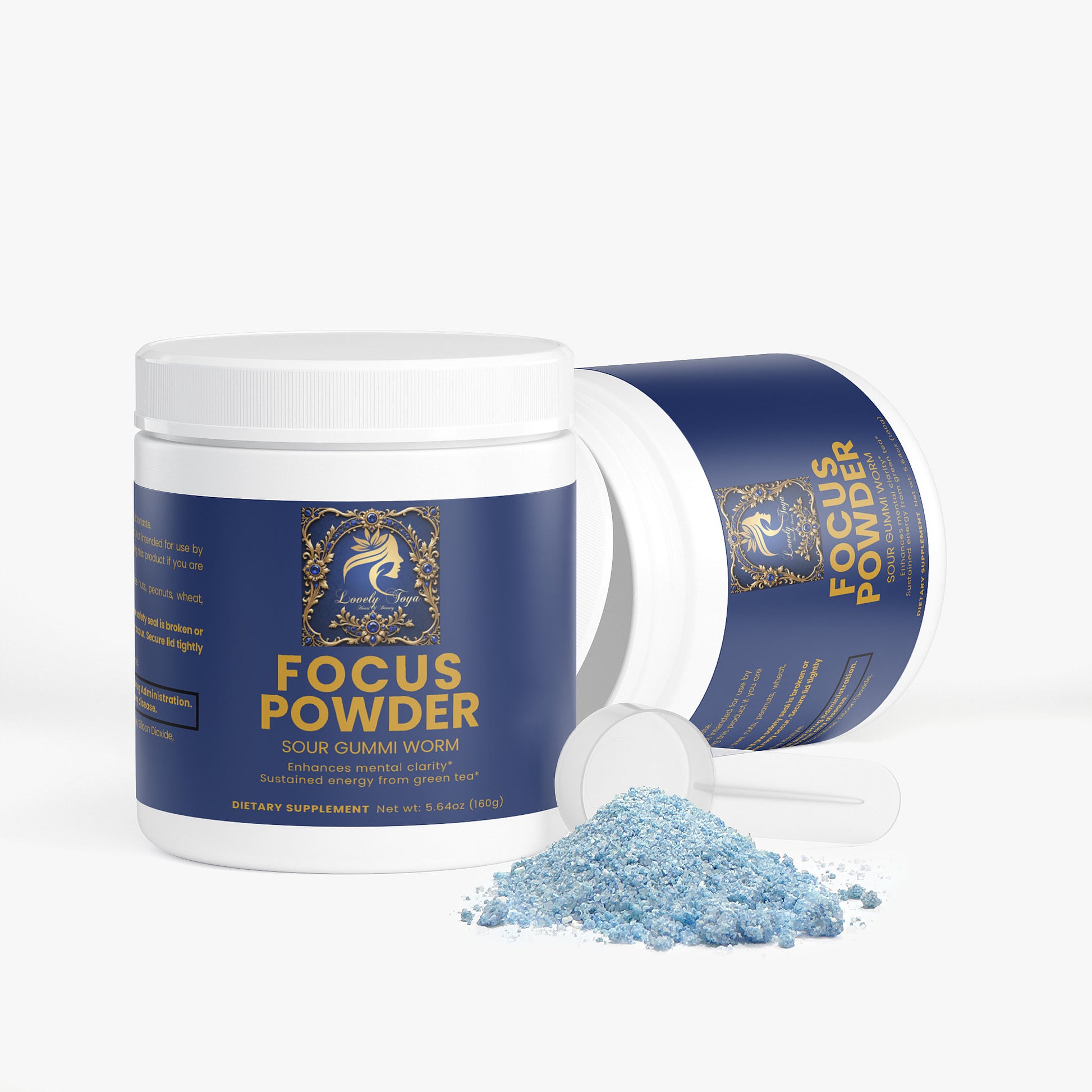 Lovely Toya Focus Powder (Sour Gummi Worm) - Hillery's Products & Services