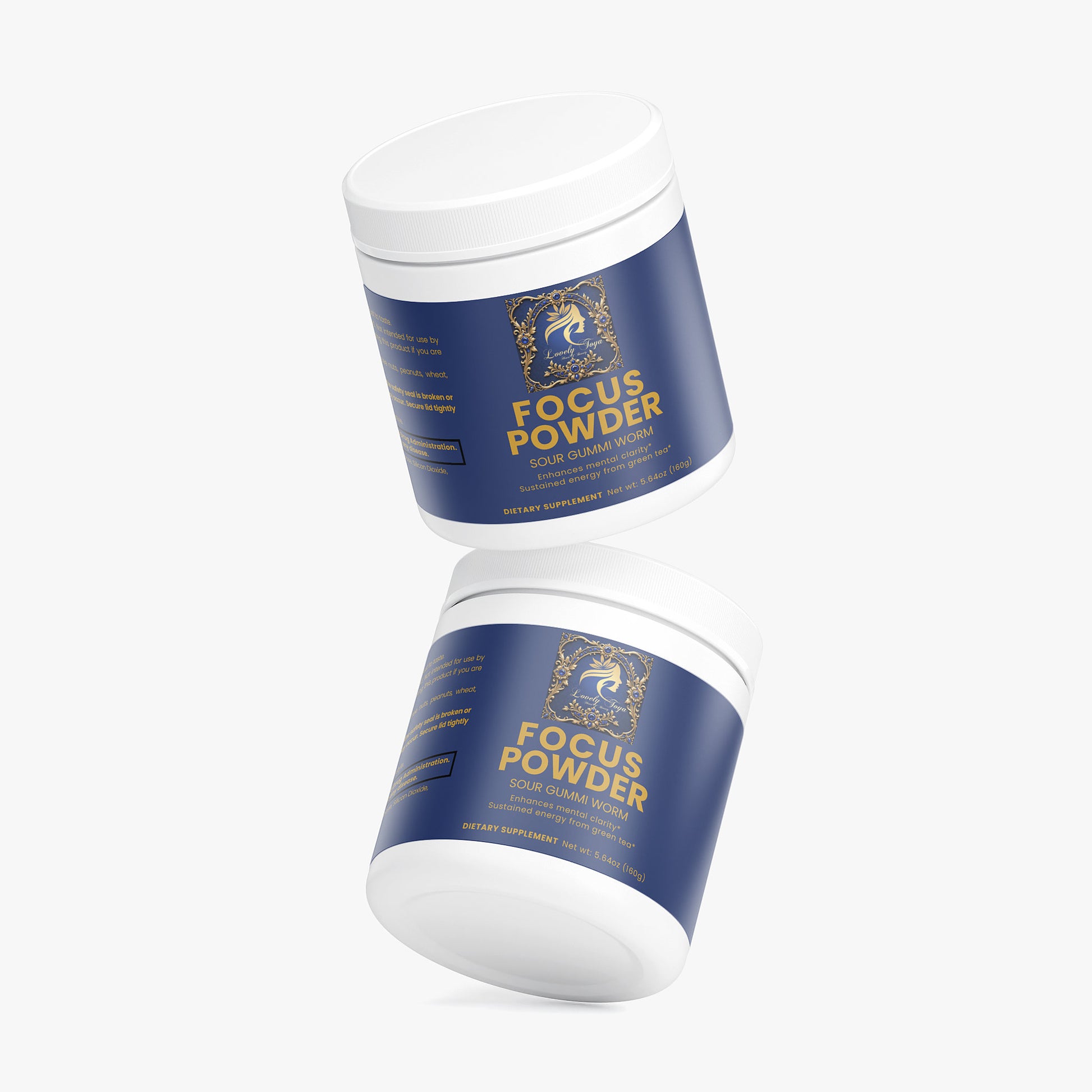 Lovely Toya Focus Powder (Sour Gummi Worm) - Hillery's Products & Services