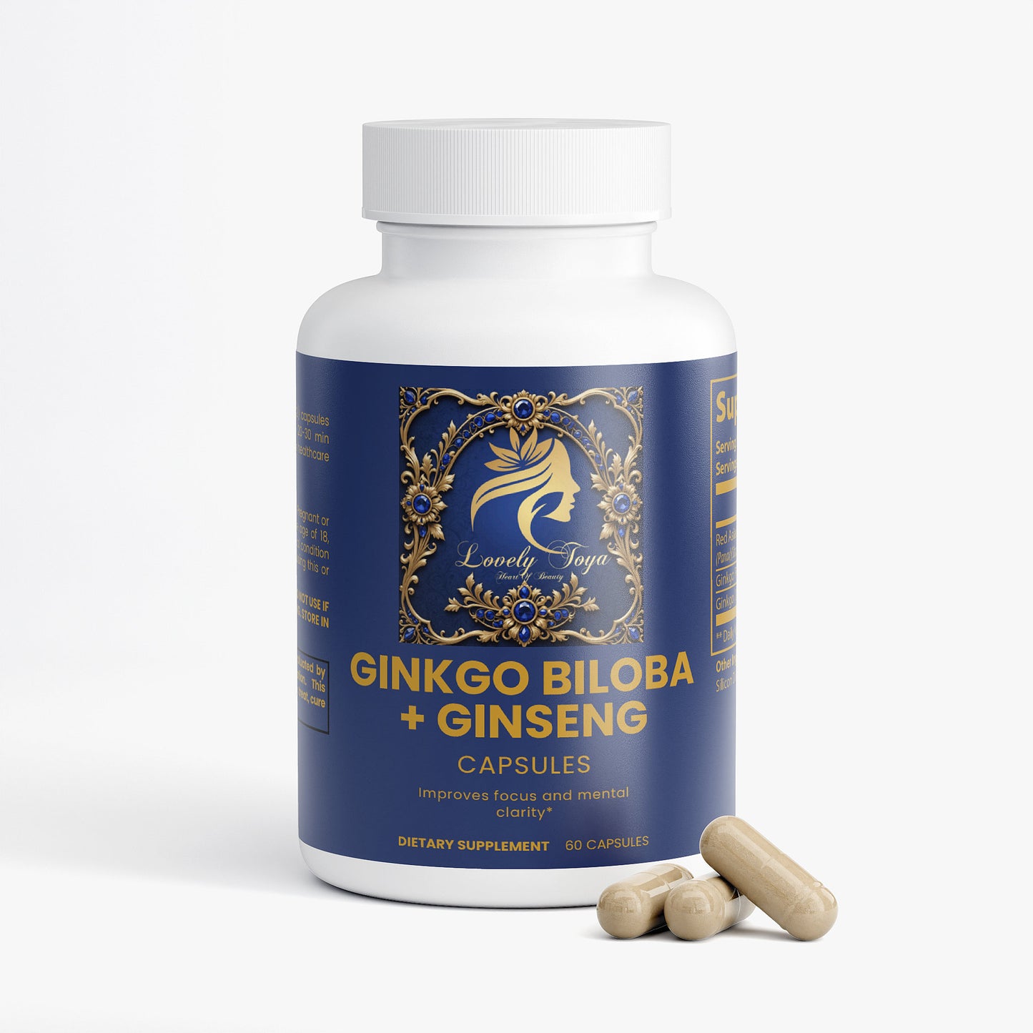Lovely Toya Ginkgo Biloba + Ginseng - Hillery's Products & Services