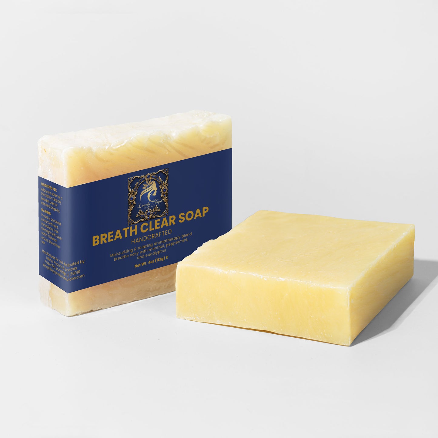 Lovely Toya Breathe Clear Soap