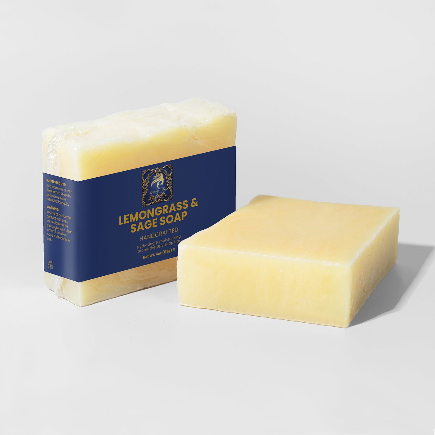 Lovely Toya Lemongrass & Sage Soap